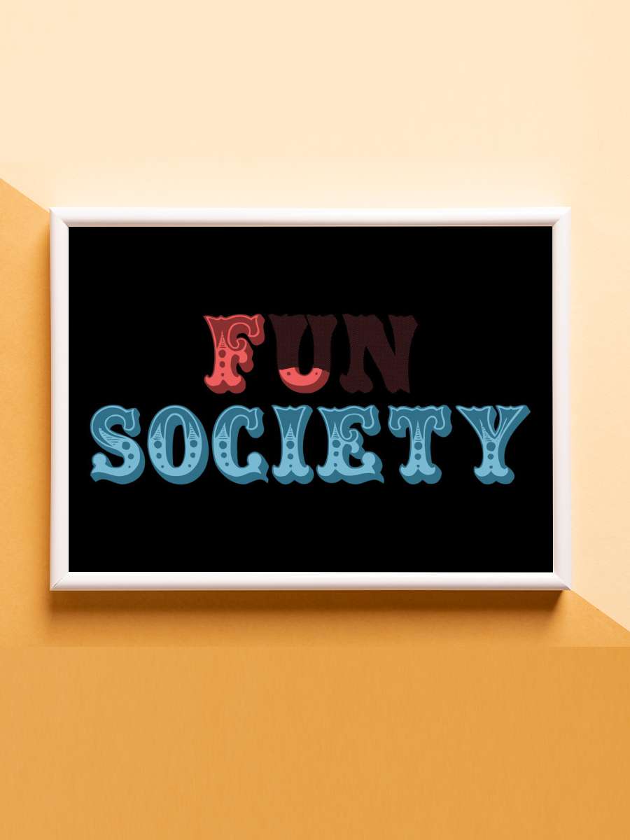Fun society Anime Poster Çerçevesiz Yüksek Kalite Anime Duvar Poster