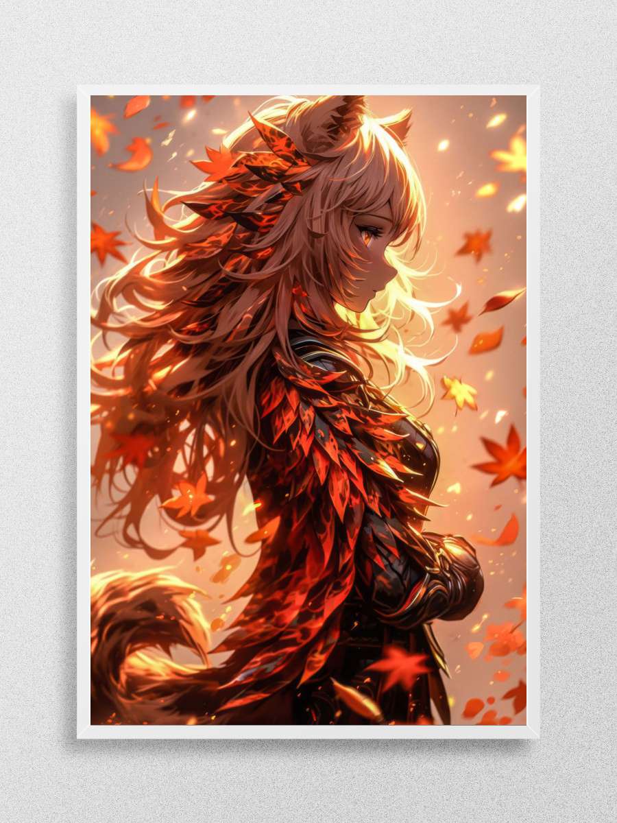 Furry Beauty Dvka v2 Anime Poster Çerçevesiz Yüksek Kalite Anime Duvar Poster