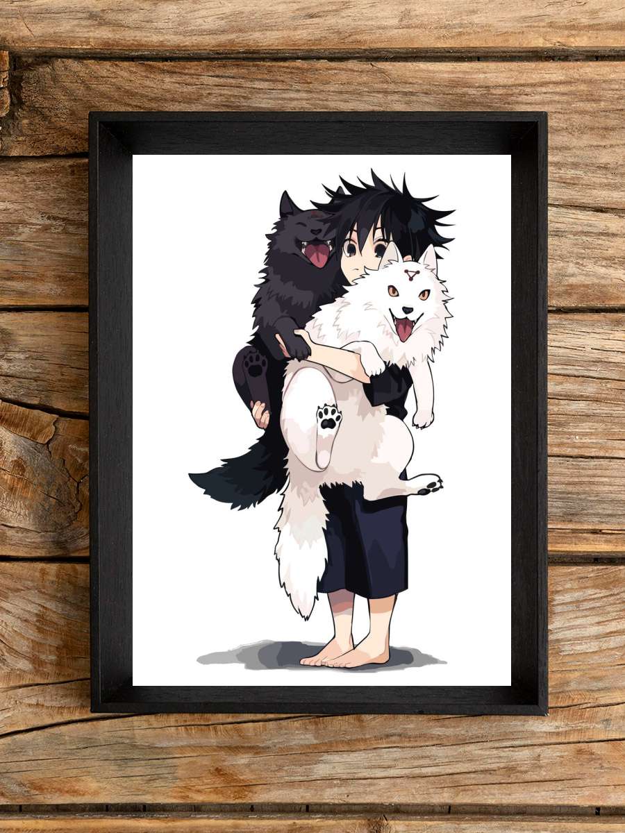 Fushiguro Megumi Anime Poster Çerçevesiz Yüksek Kalite Anime Duvar Poster