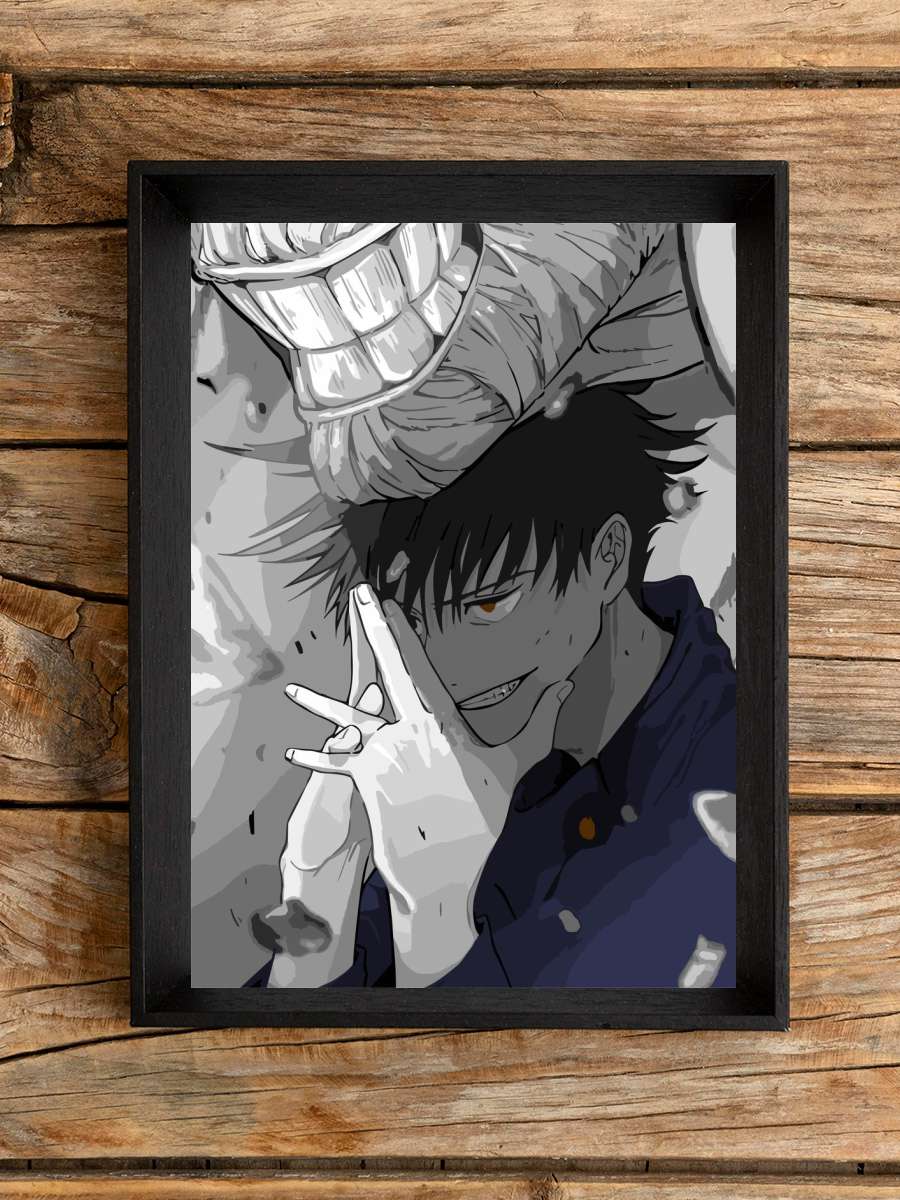 Fushiguro Megumi Anime Poster Çerçevesiz Yüksek Kalite Anime Duvar Poster