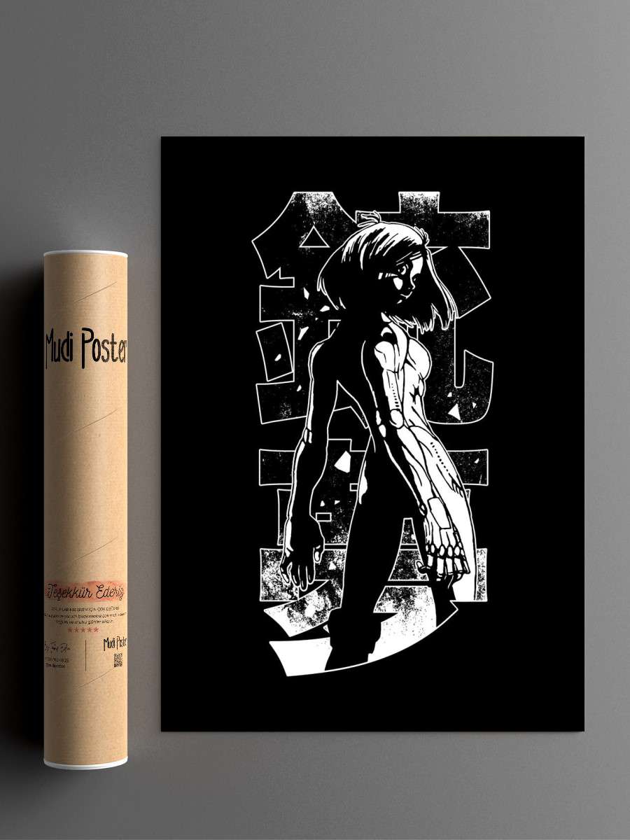 Ganmu Anime Poster Çerçevesiz Yüksek Kalite Anime Duvar Poster