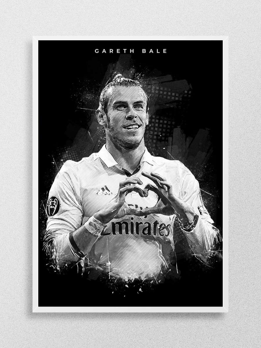 Gareth Bale Futbol Poster Çerçevesiz Yüksek Kalite Futbolcu Duvar Poster
