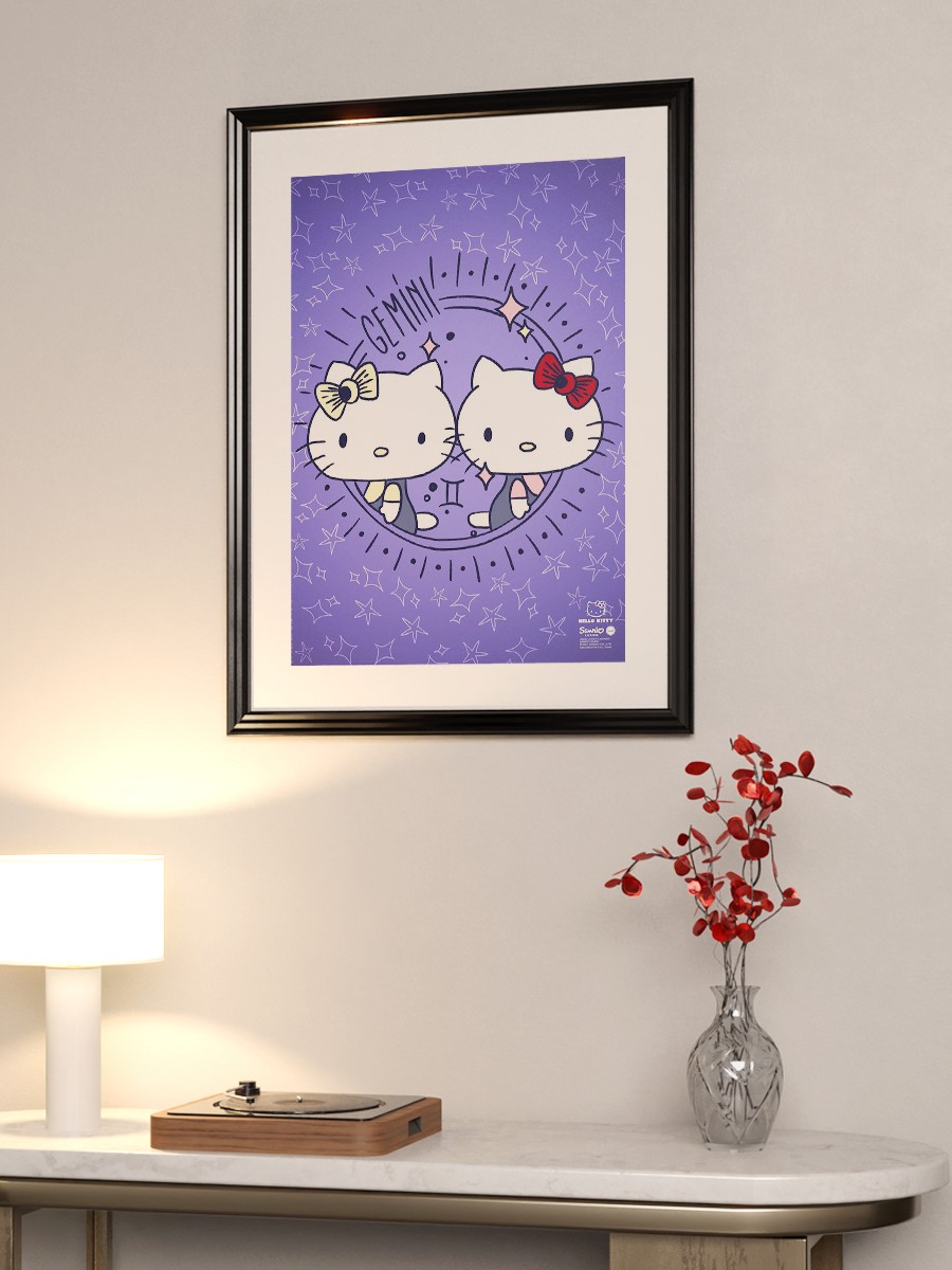 Gemini Anime Poster Çerçevesiz Yüksek Kalite Anime Duvar Poster