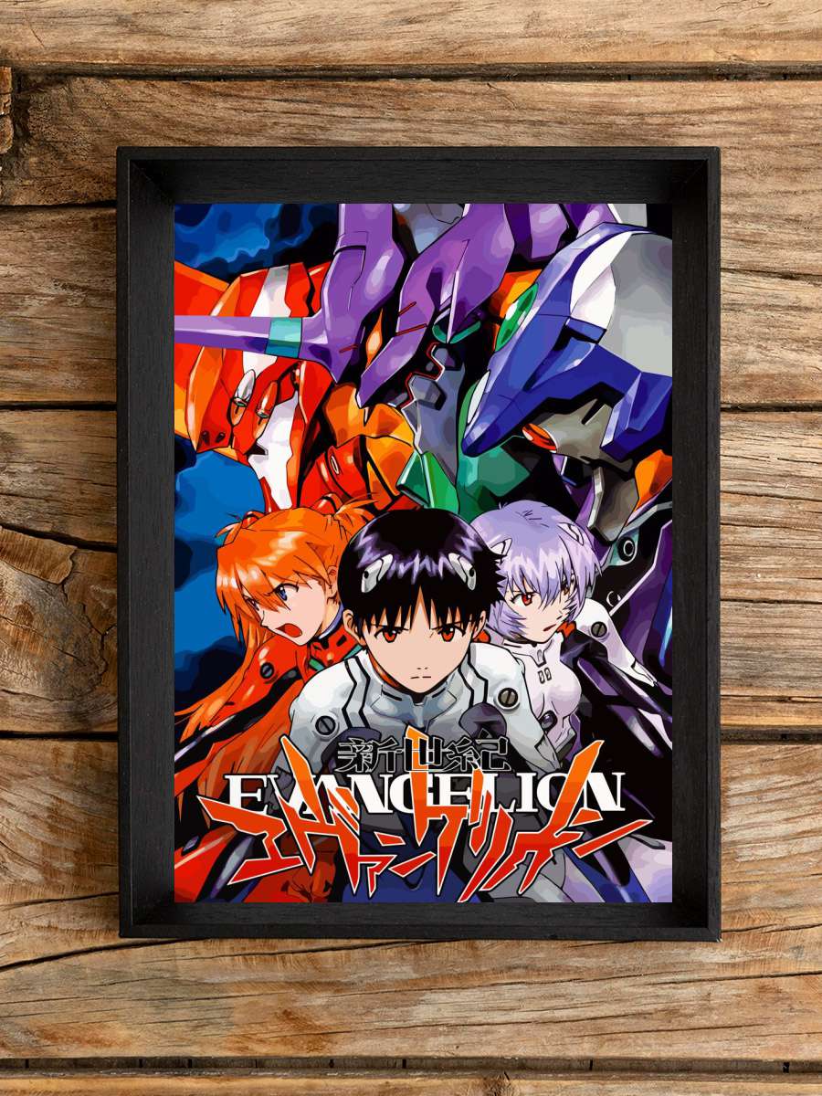 Genesis Evangelion Anime Poster Çerçevesiz Yüksek Kalite Anime Duvar Poster