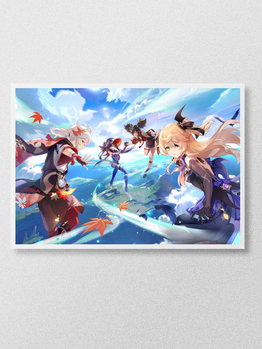 Genshin Impact 2022 I Anime Poster Çerçevesiz Yüksek Kalite Anime Duvar Poster