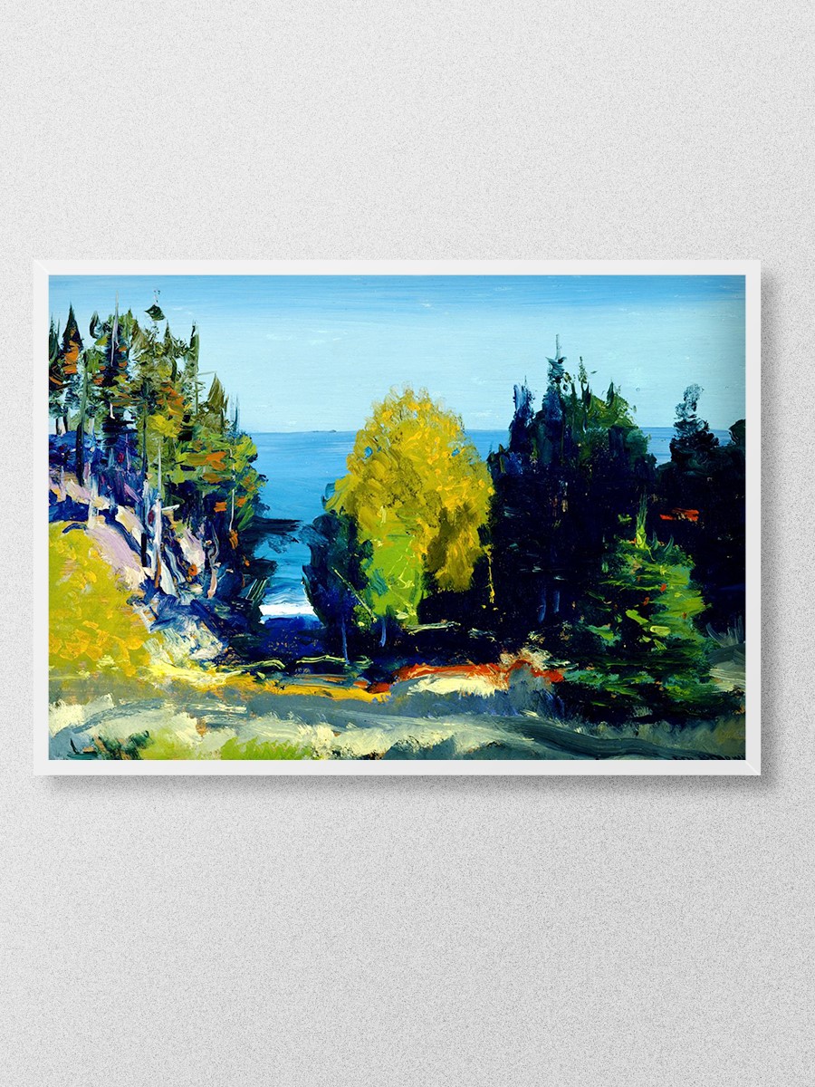 George Bellows The Grove Tablo Sanatsal Ünlü Ressam Poster Çerçevesiz Yüksek Kalite Poster - En İyi Fiyatlarla