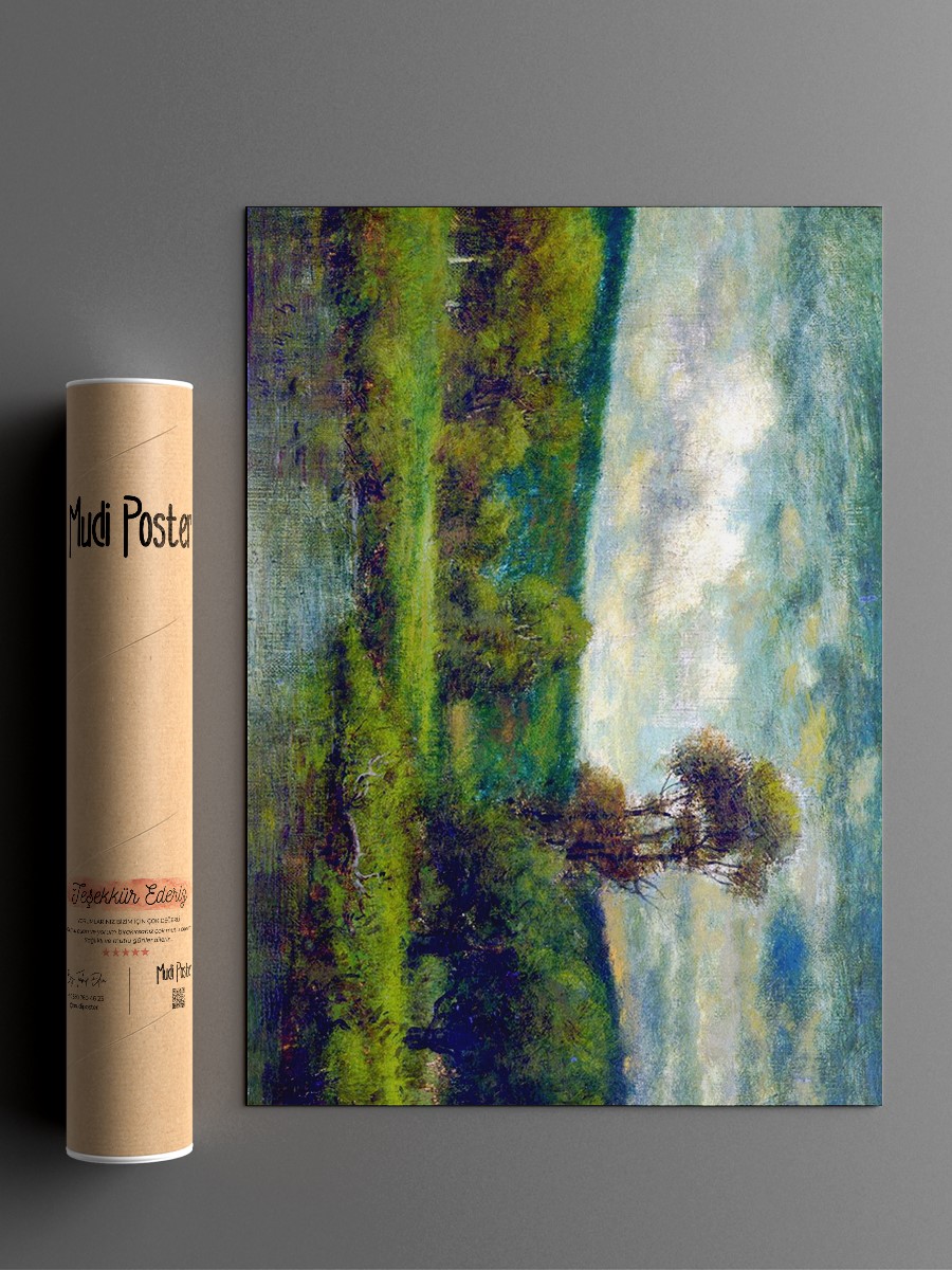 George Inness Landscape Tablo Sanatsal Ünlü Ressam Poster Çerçevesiz Yüksek Kalite Poster