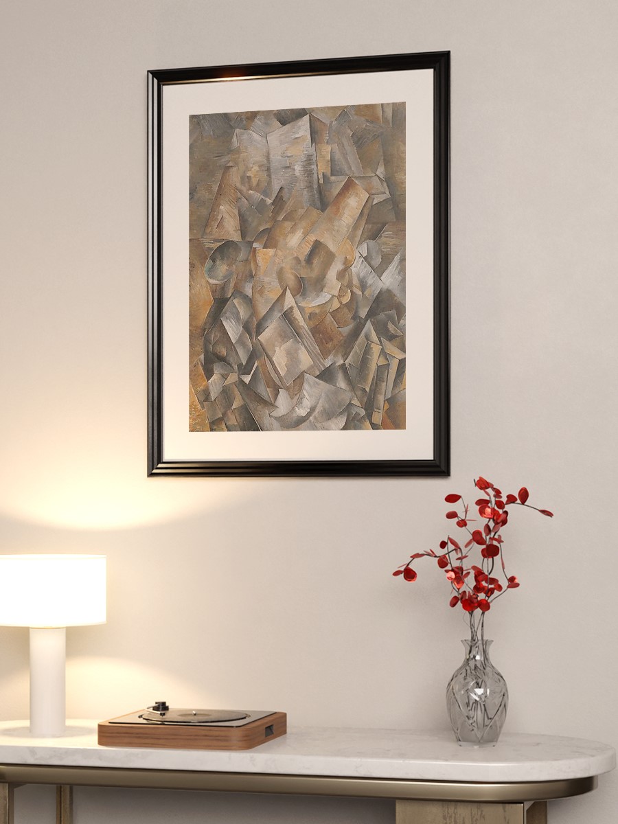 Georges Braque Still Life Tablo Sanatsal Ünlü Ressam Poster Çerçevesiz Yüksek Kalite Poster