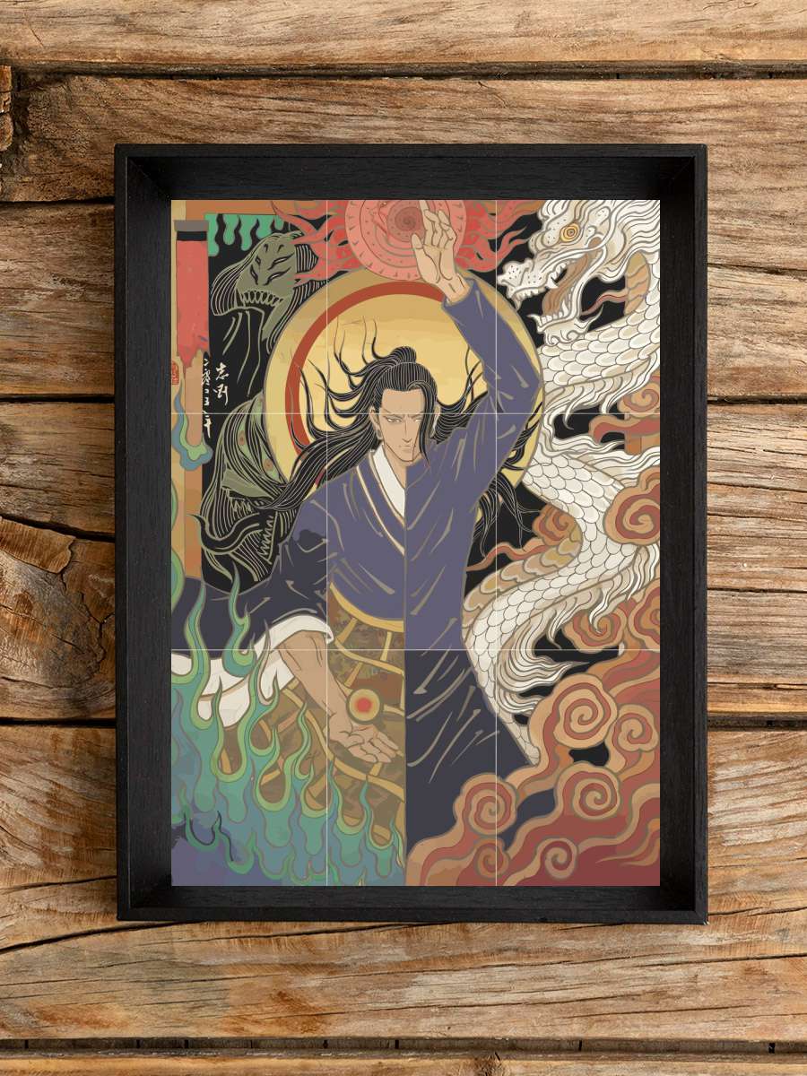 Geto suguru jujutsu kaisen Anime Poster Çerçevesiz Yüksek Kalite Anime Duvar Poster
