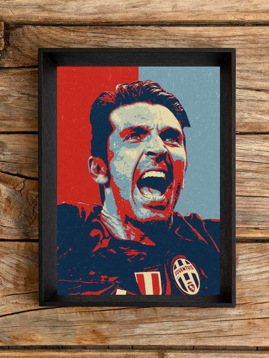 Gianluigi Buffon Futbol Poster Çerçevesiz Yüksek Kalite Futbolcu Duvar Poster