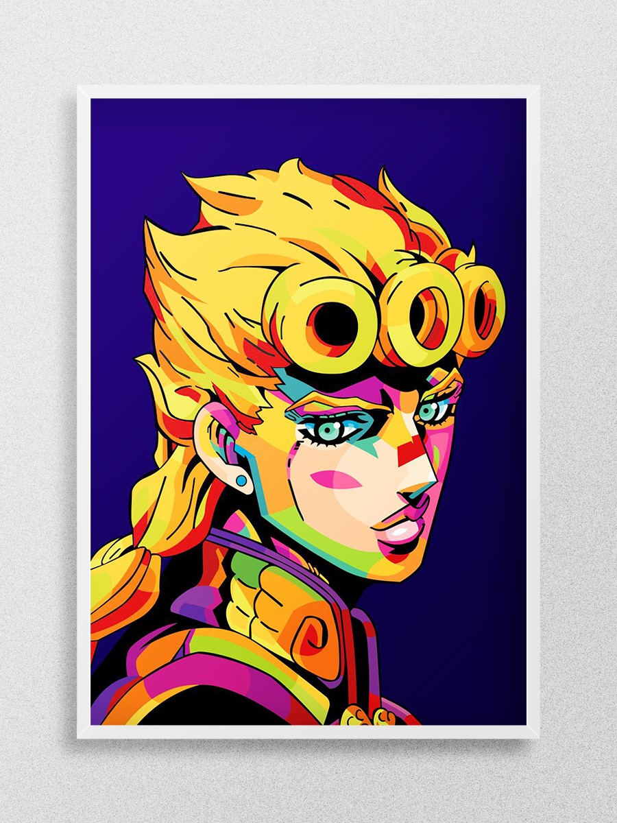 Giorno Giovanna Anime Poster Çerçevesiz Yüksek Kalite Anime Duvar Poster - En İyi Fiyatlarla