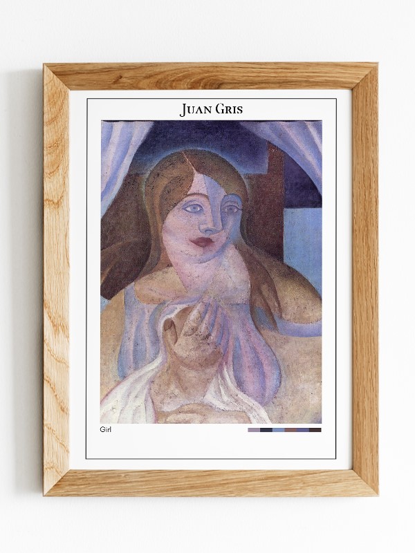 Juan Gris Girl Poster