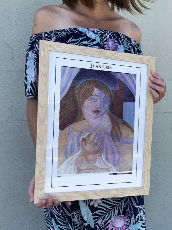 Juan Gris Girl Poster