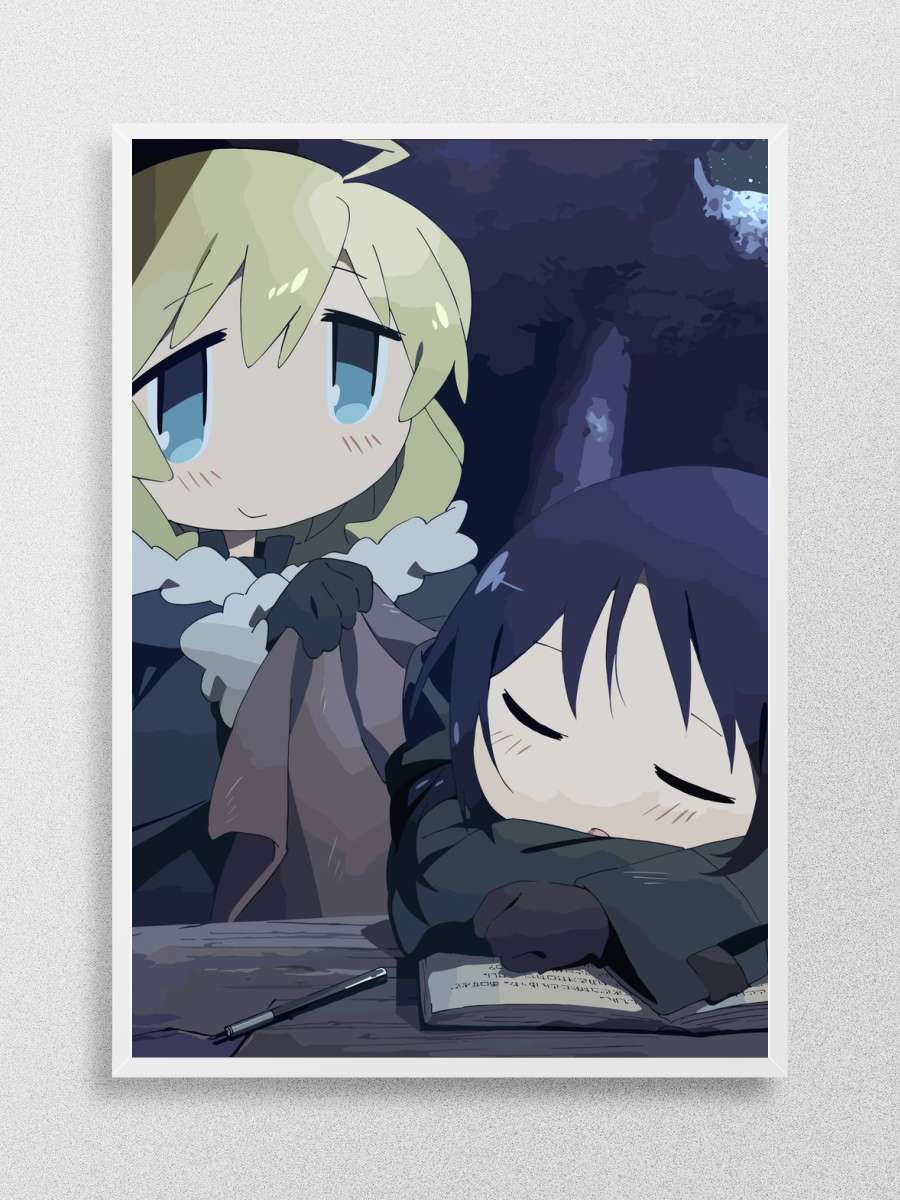Girls Last Tour Anime Poster Çerçevesiz Yüksek Kalite Anime Duvar Poster