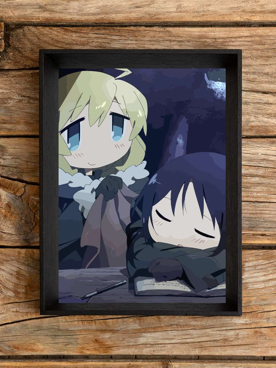 Girls Last Tour Anime Poster Çerçevesiz Yüksek Kalite Anime Duvar Poster
