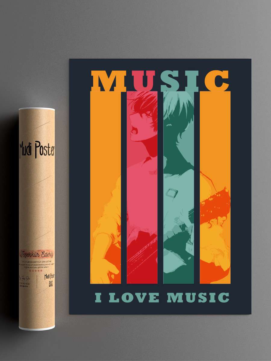 Given Anime Sato Mafuyu Anime Poster Çerçevesiz Yüksek Kalite Anime Duvar Poster