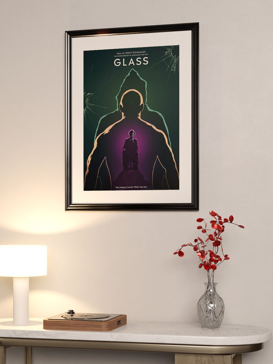 Glass movie Poster, Çerçevesiz Tv Film Poster
