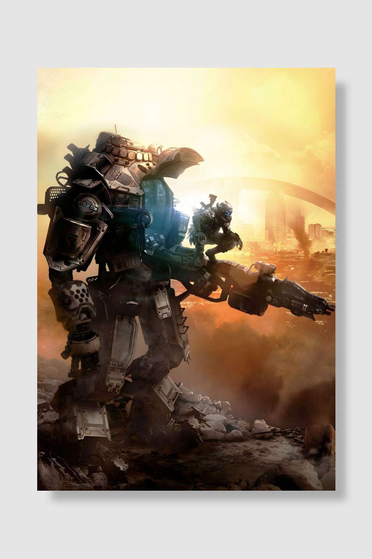 Titanfall Oyun Poster Çerçevesiz Yüksek Kalite Oyun Afiş Duvar Poster - En İyi Fiyatlarla