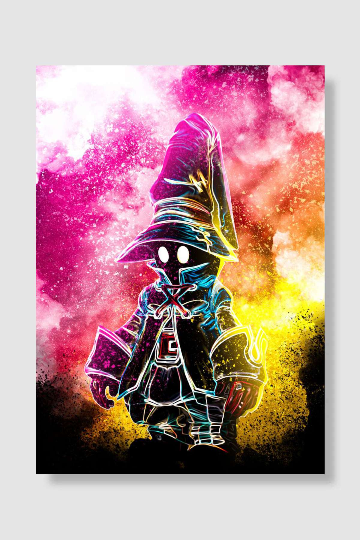 Dark soul of eye glow Oyun Poster Çerçevesiz Yüksek Kalite Oyun Afiş Duvar Poster - En İyi Fiyatlarla