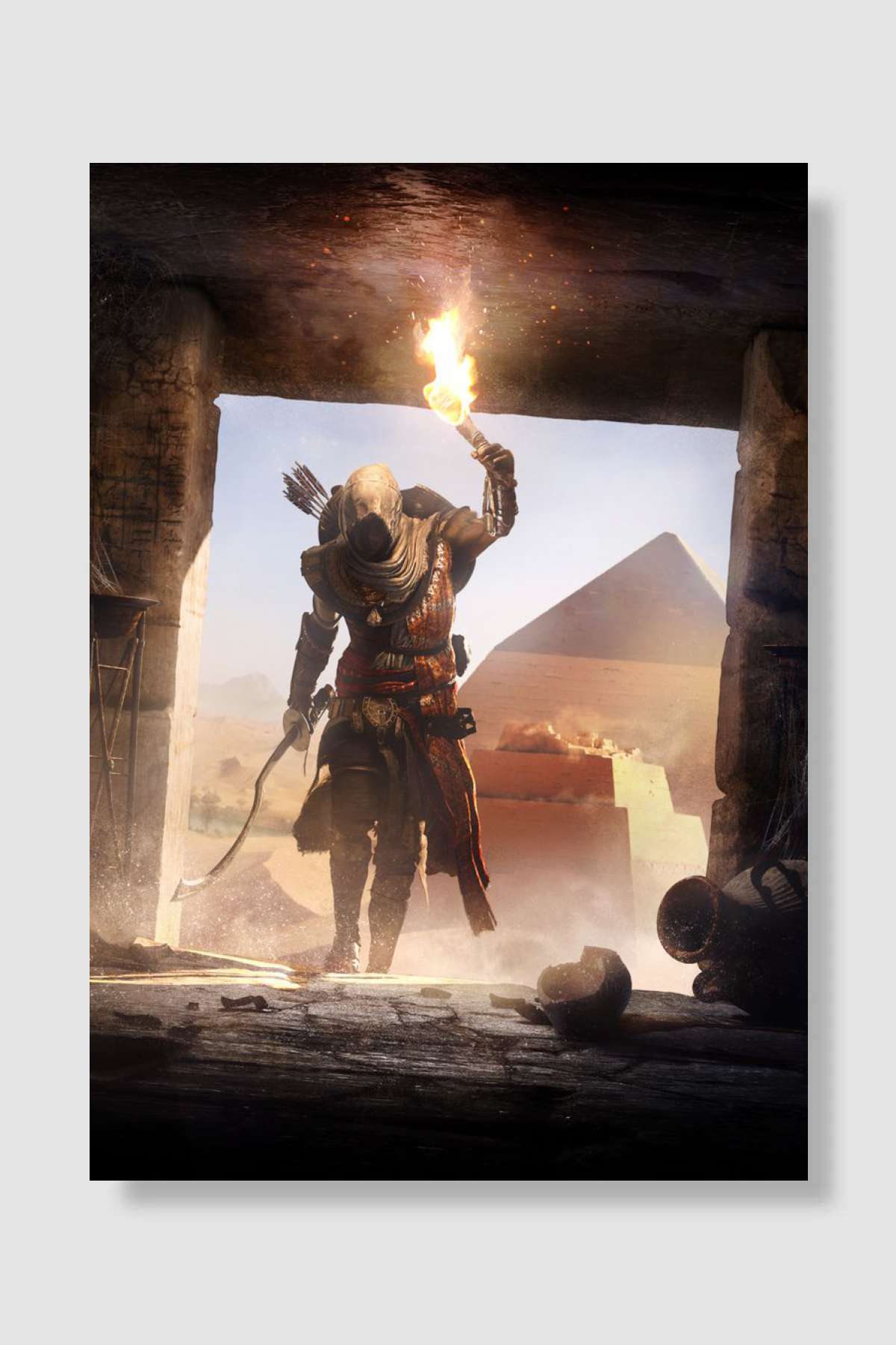Bayek Oyun Poster Çerçevesiz Yüksek Kalite Oyun Afiş Duvar Poster - En İyi Fiyatlarla