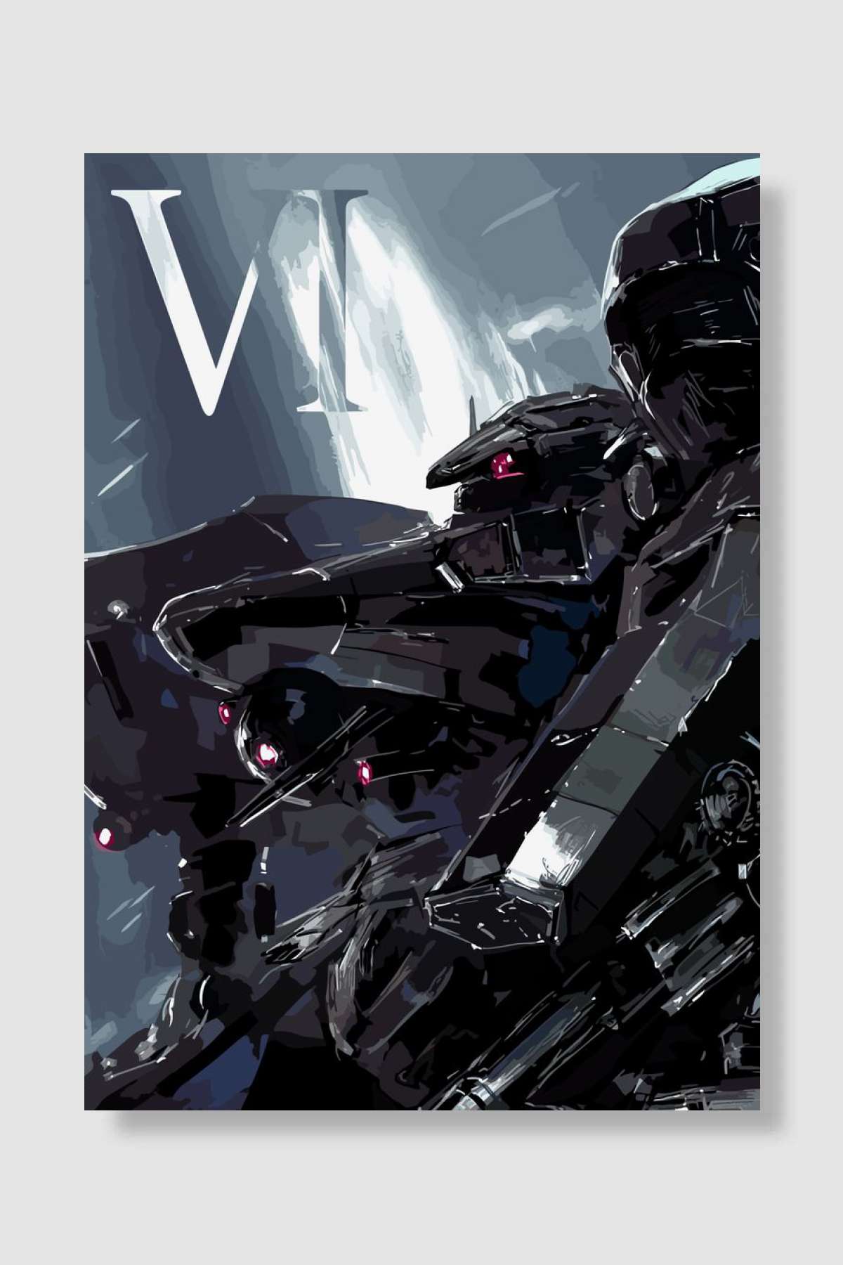 Armored Core VI Game Oyun Poster Çerçevesiz Yüksek Kalite Oyun Afiş Duvar Poster - En İyi Fiyatlarla