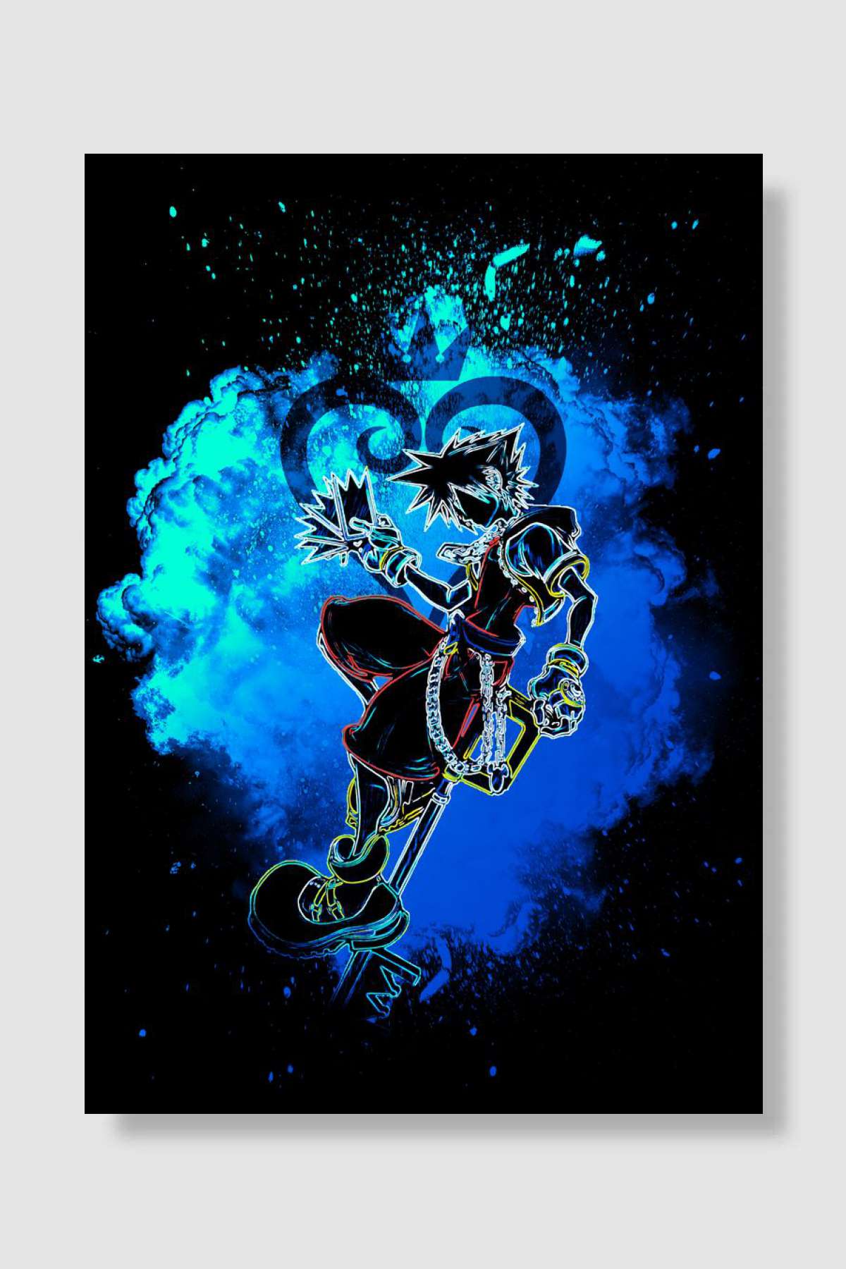 Master of Keys Soul Oyun Poster Çerçevesiz Yüksek Kalite Oyun Afiş Duvar Poster - En İyi Fiyatlarla