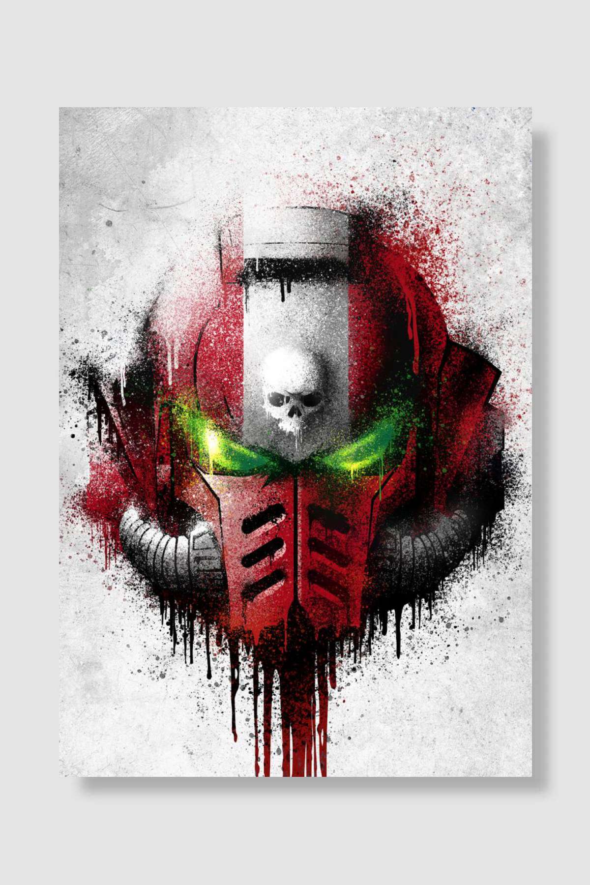 Veteran Sergeant Graffiti Oyun Poster Çerçevesiz Yüksek Kalite Oyun Afiş Duvar Poster - En İyi Fiyatlarla