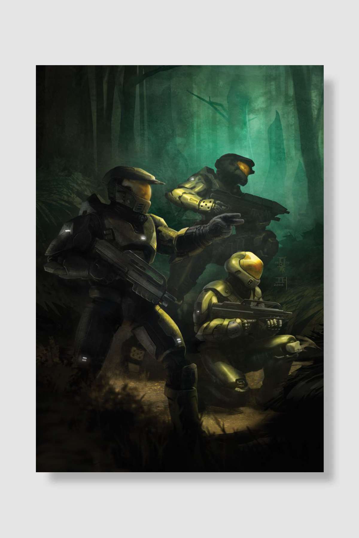 Ghosts of Onyx Oyun Poster Çerçevesiz Yüksek Kalite Oyun Afiş Duvar Poster - En İyi Fiyatlarla