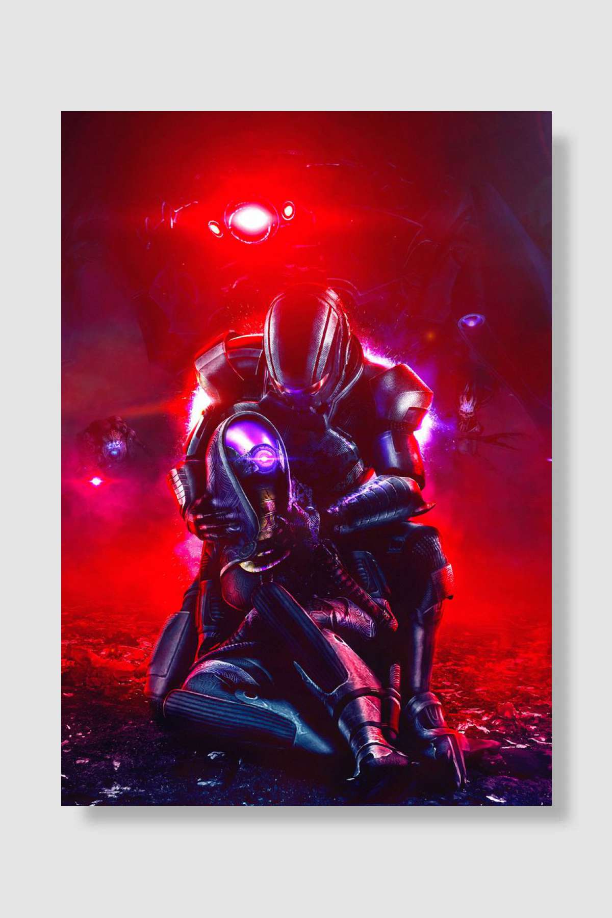 Andromeda Mass Effect Oyun Poster Çerçevesiz Yüksek Kalite Oyun Afiş Duvar Poster - En İyi Fiyatlarla