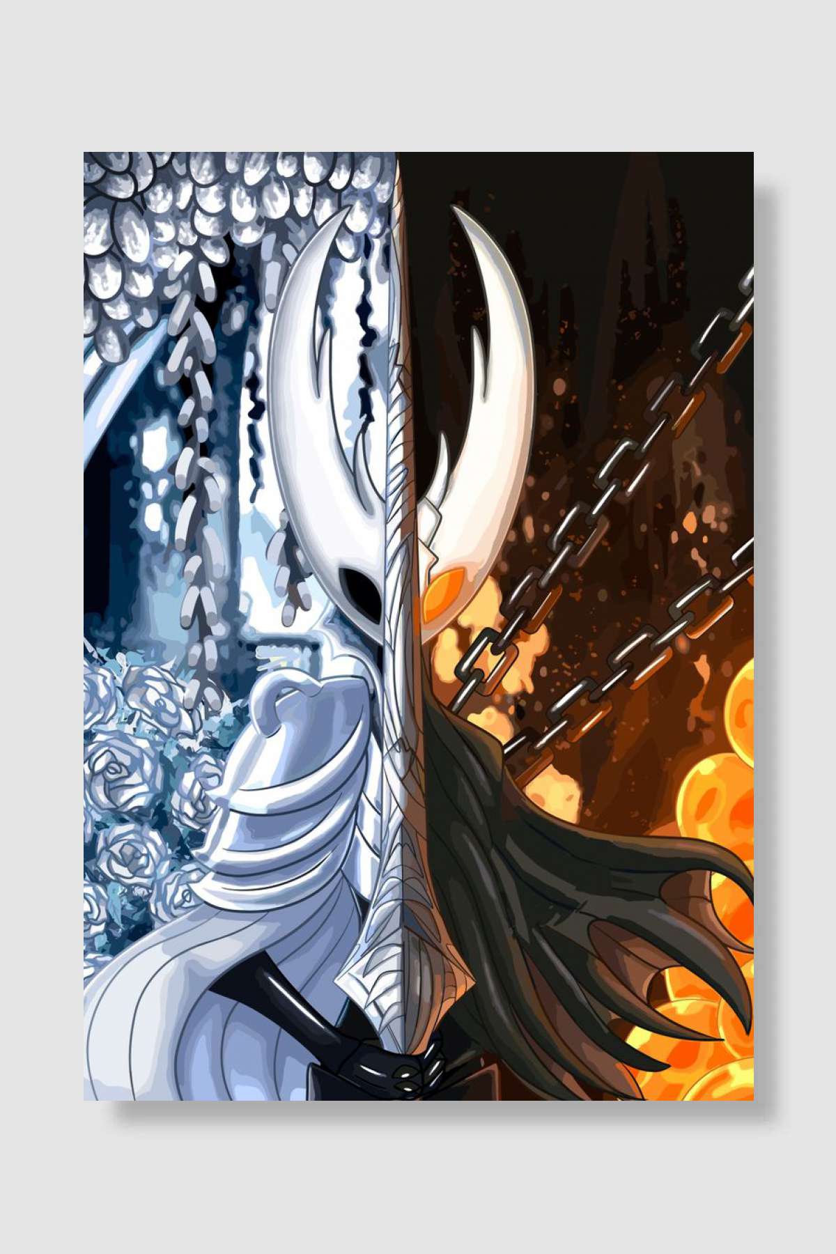 hollow knight Oyun Poster Çerçevesiz Yüksek Kalite Oyun Afiş Duvar Poster - En İyi Fiyatlarla