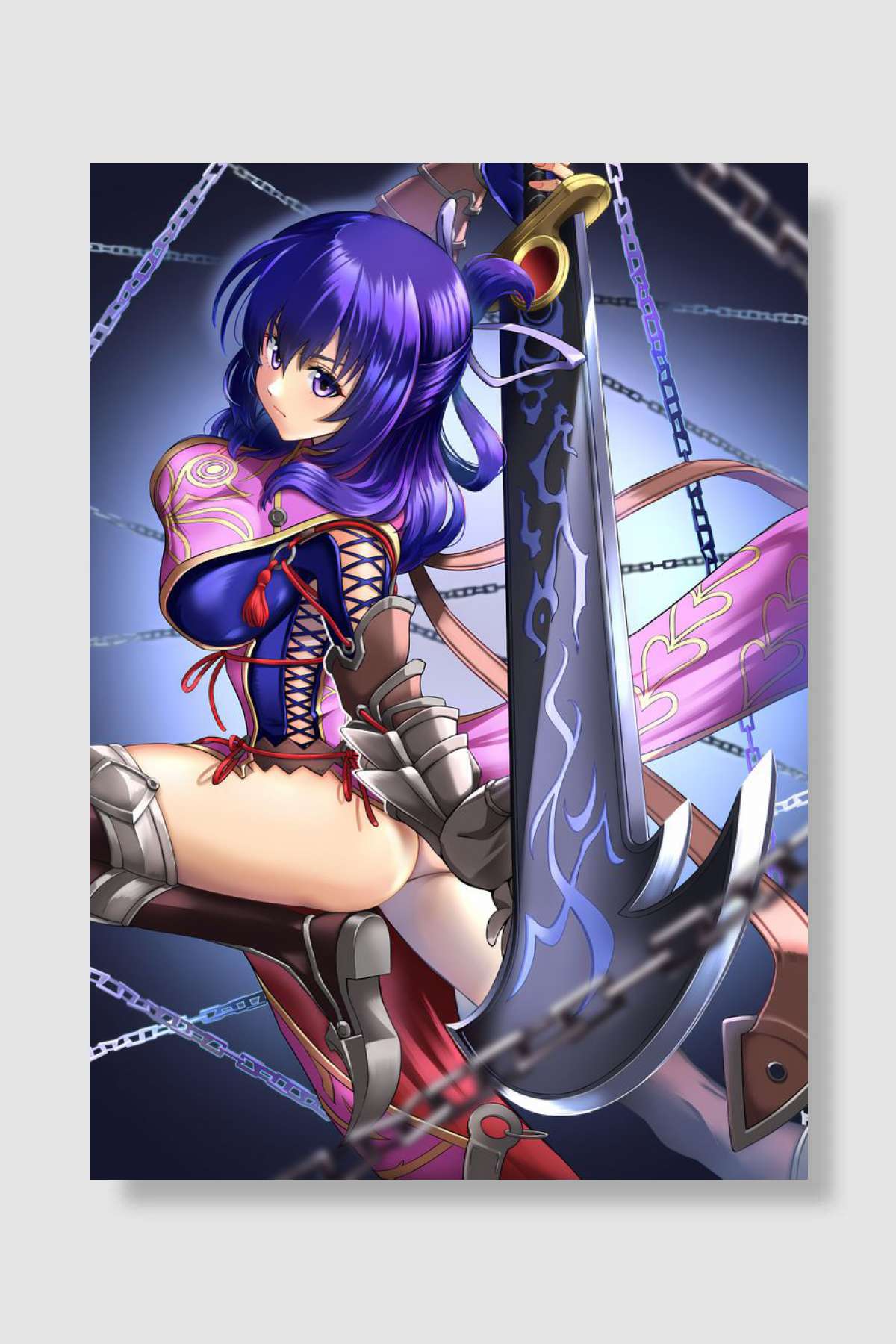 Heroes Steel IV Oyun Poster Çerçevesiz Yüksek Kalite Oyun Afiş Duvar Poster - En İyi Fiyatlarla