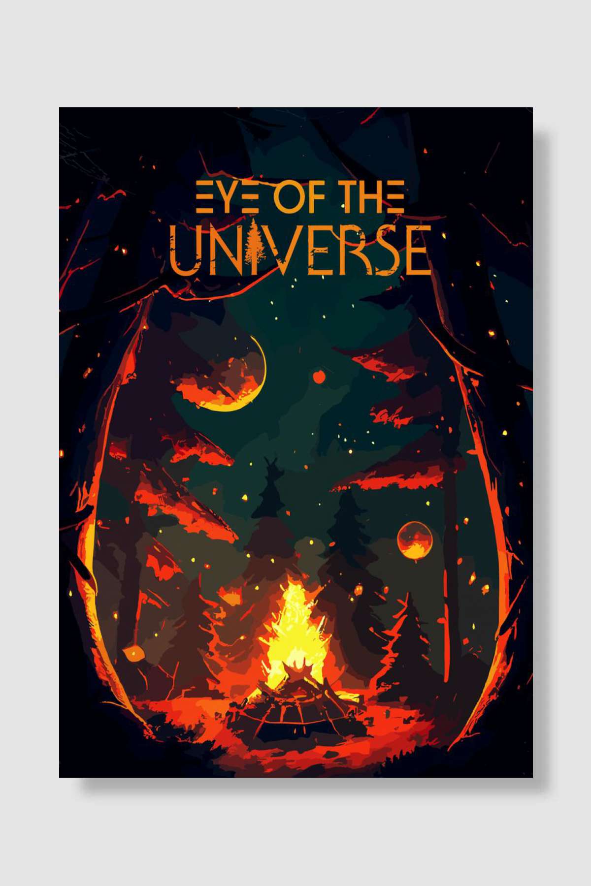 Outer Wilds Oyun Poster Çerçevesiz Yüksek Kalite Oyun Afiş Duvar Poster