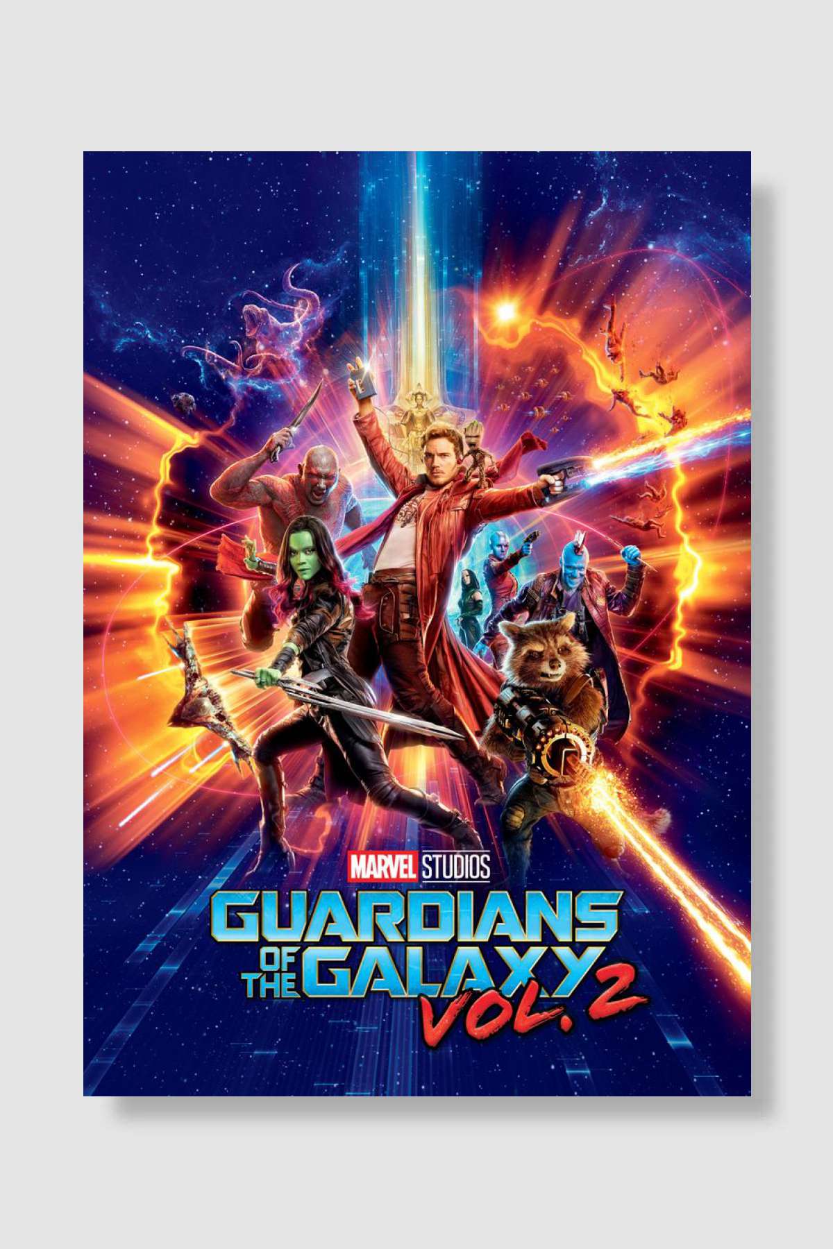 Guardians of the Galaxy vol. 2 Oyun Poster Çerçevesiz Yüksek Kalite Oyun Afiş Duvar Poster - En İyi Fiyatlarla