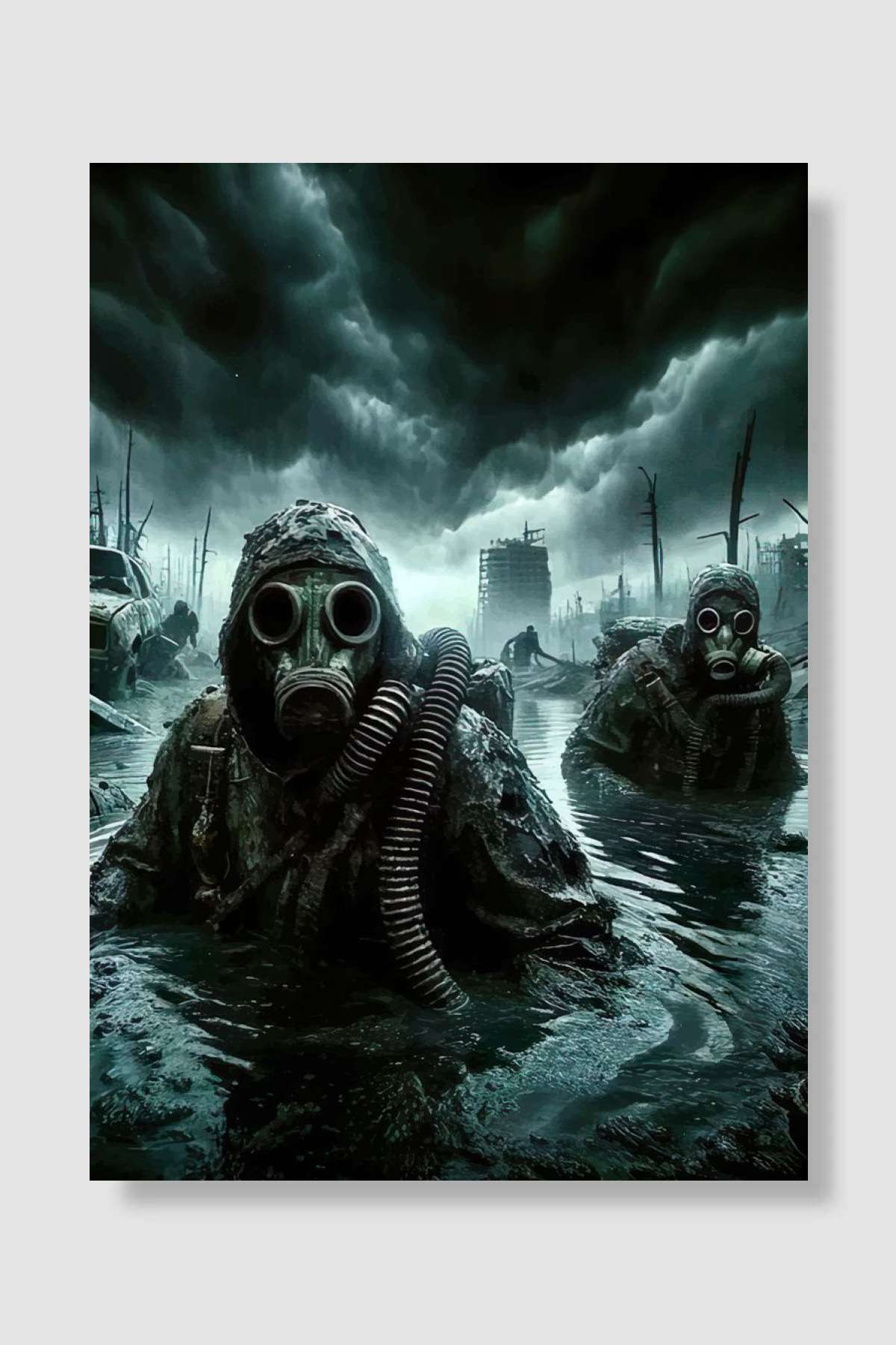 stalker Oyun Poster Çerçevesiz Yüksek Kalite Oyun Afiş Duvar Poster