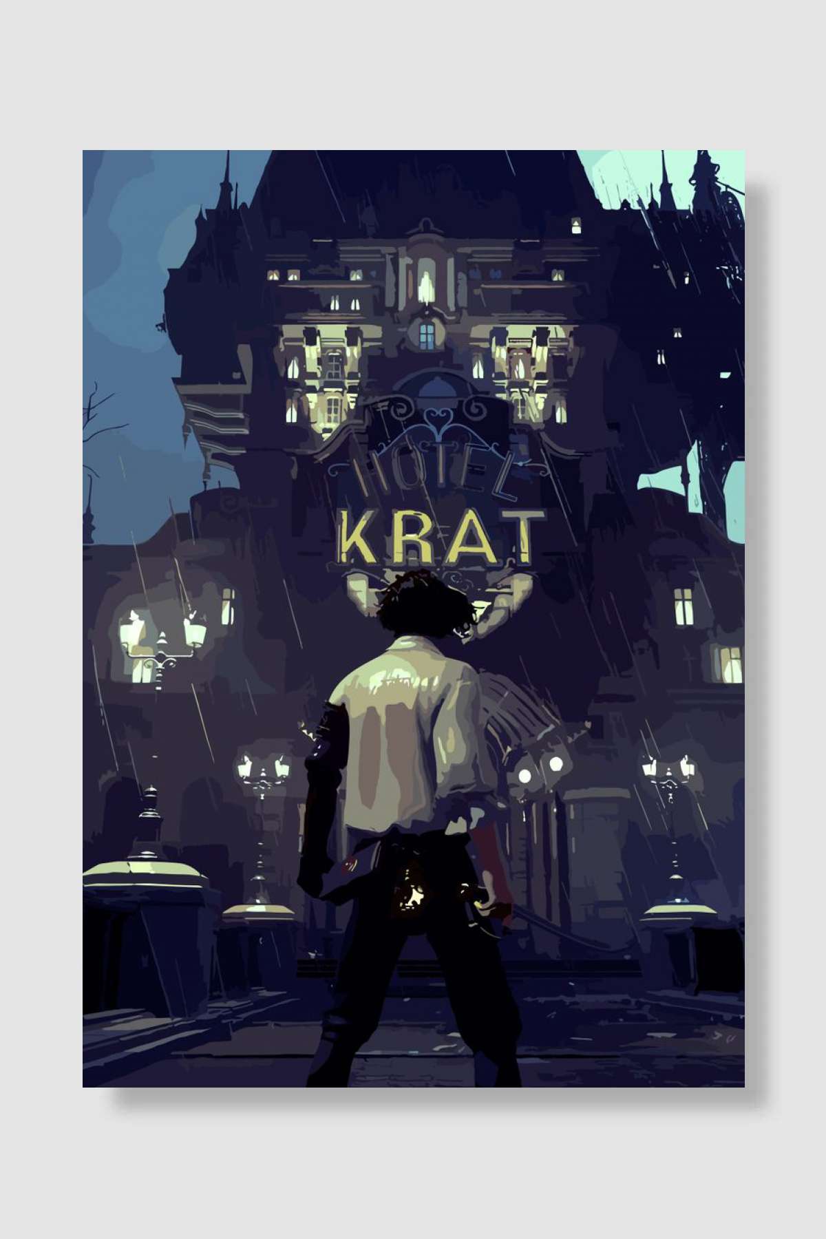 Lies of P Oyun Poster Çerçevesiz Yüksek Kalite Oyun Afiş Duvar Poster