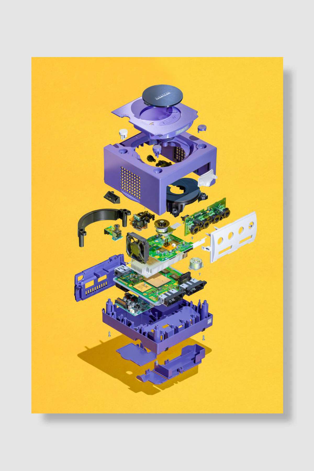 Nintendo Gamecube Oyun Poster Çerçevesiz Yüksek Kalite Oyun Afiş Duvar Poster