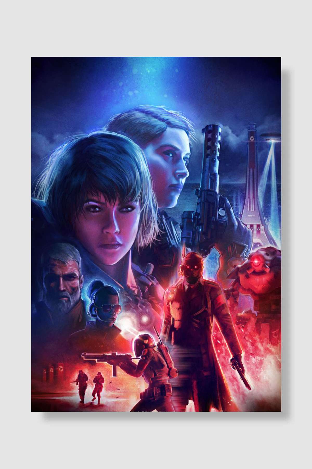 Youngblood Poster Oyun Poster Çerçevesiz Yüksek Kalite Oyun Afiş Duvar Poster