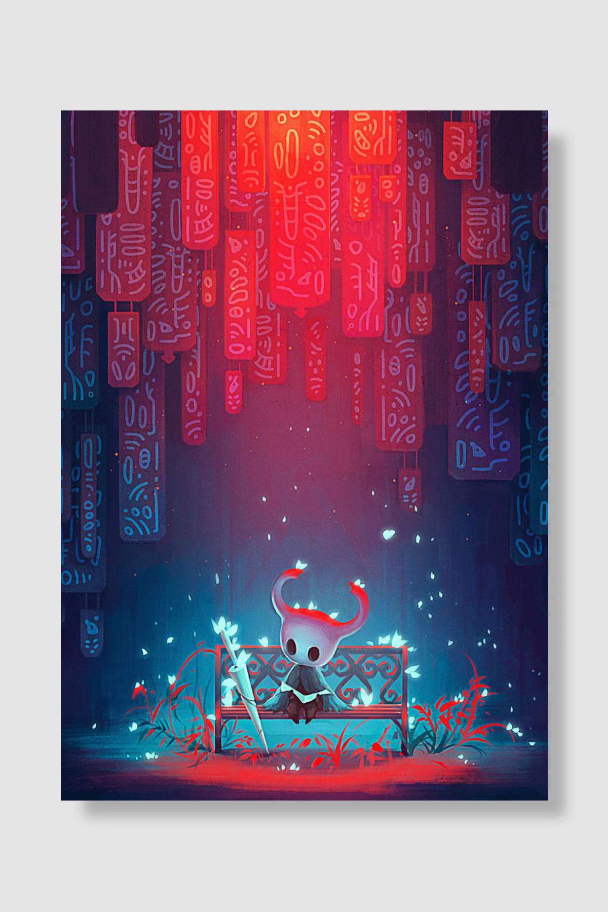 hollow knight Oyun Poster Çerçevesiz Yüksek Kalite Oyun Afiş Duvar Poster