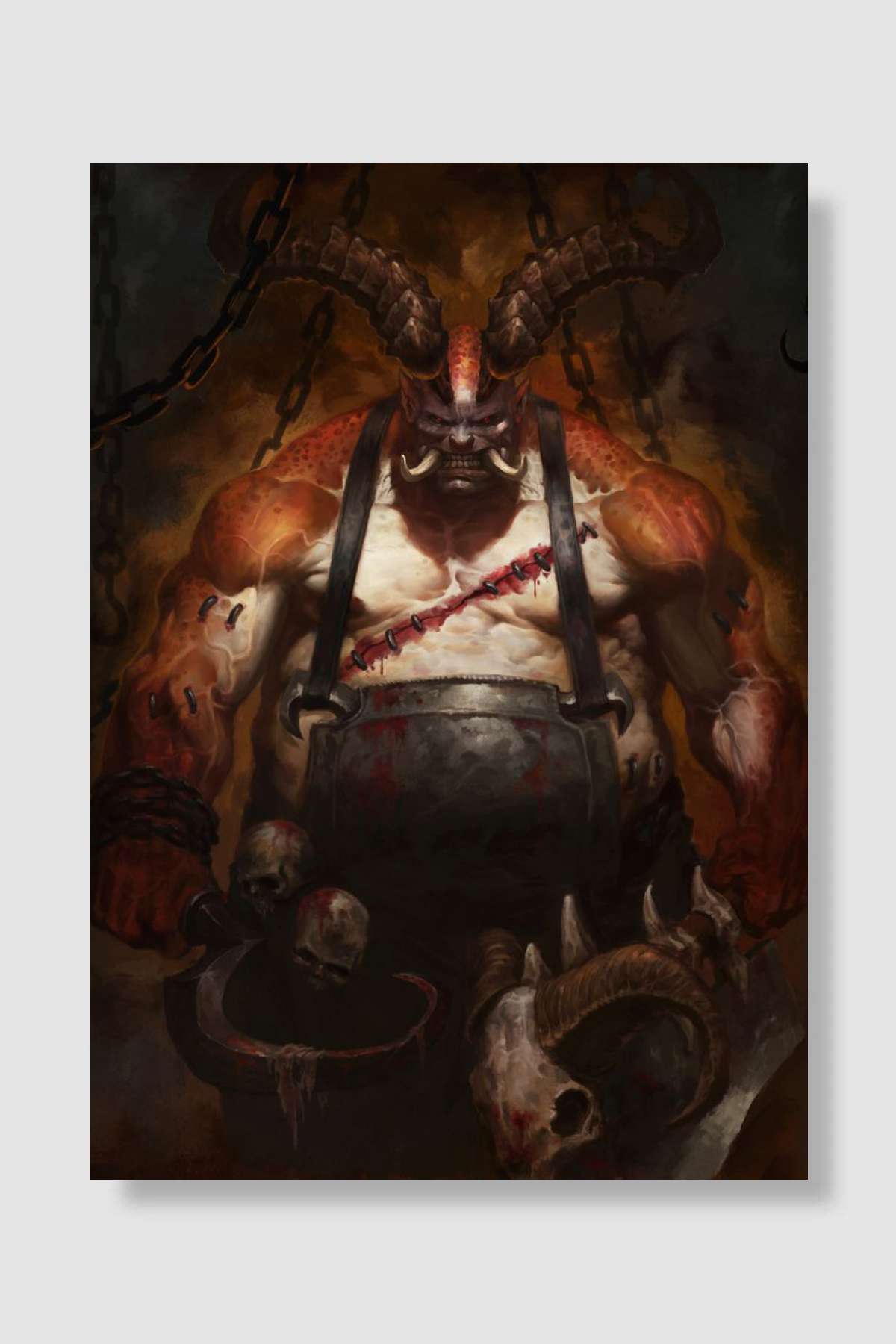 The Butcher Oyun Poster Çerçevesiz Yüksek Kalite Oyun Afiş Duvar Poster