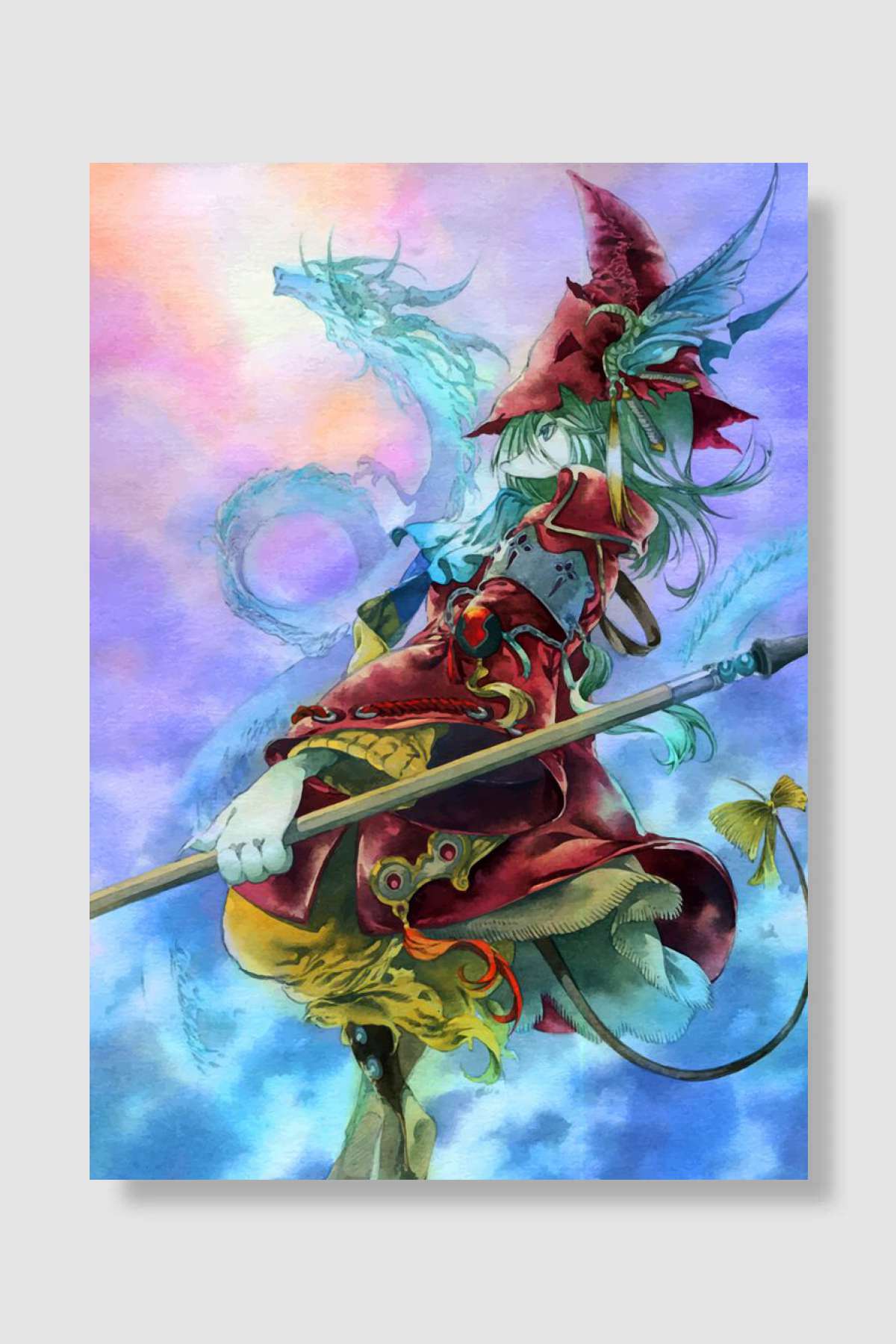 Final Fantasy Game Oyun Poster Çerçevesiz Yüksek Kalite Oyun Afiş Duvar Poster