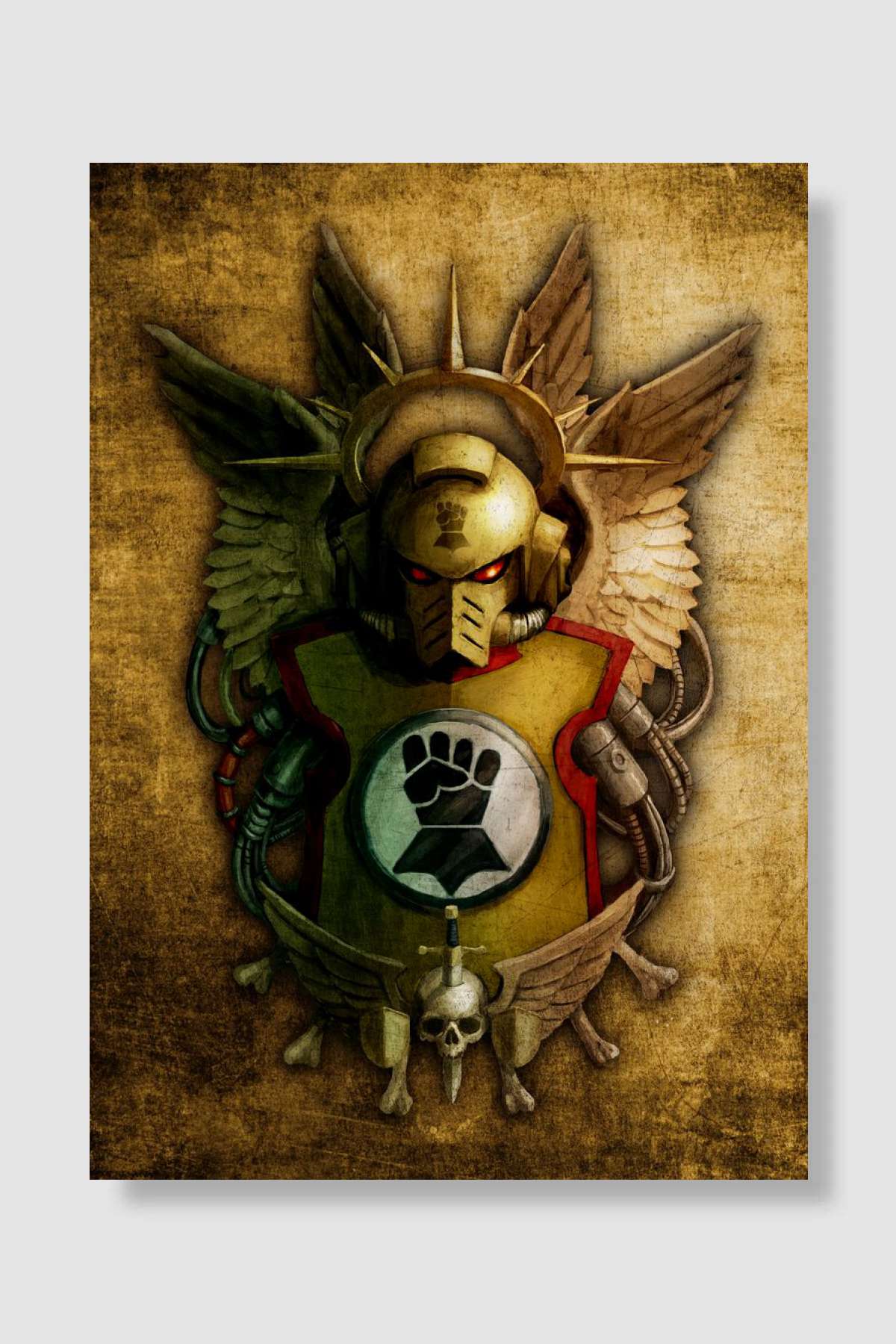 Imperial Fists Oyun Poster Çerçevesiz Yüksek Kalite Oyun Afiş Duvar Poster - En İyi Fiyatlarla