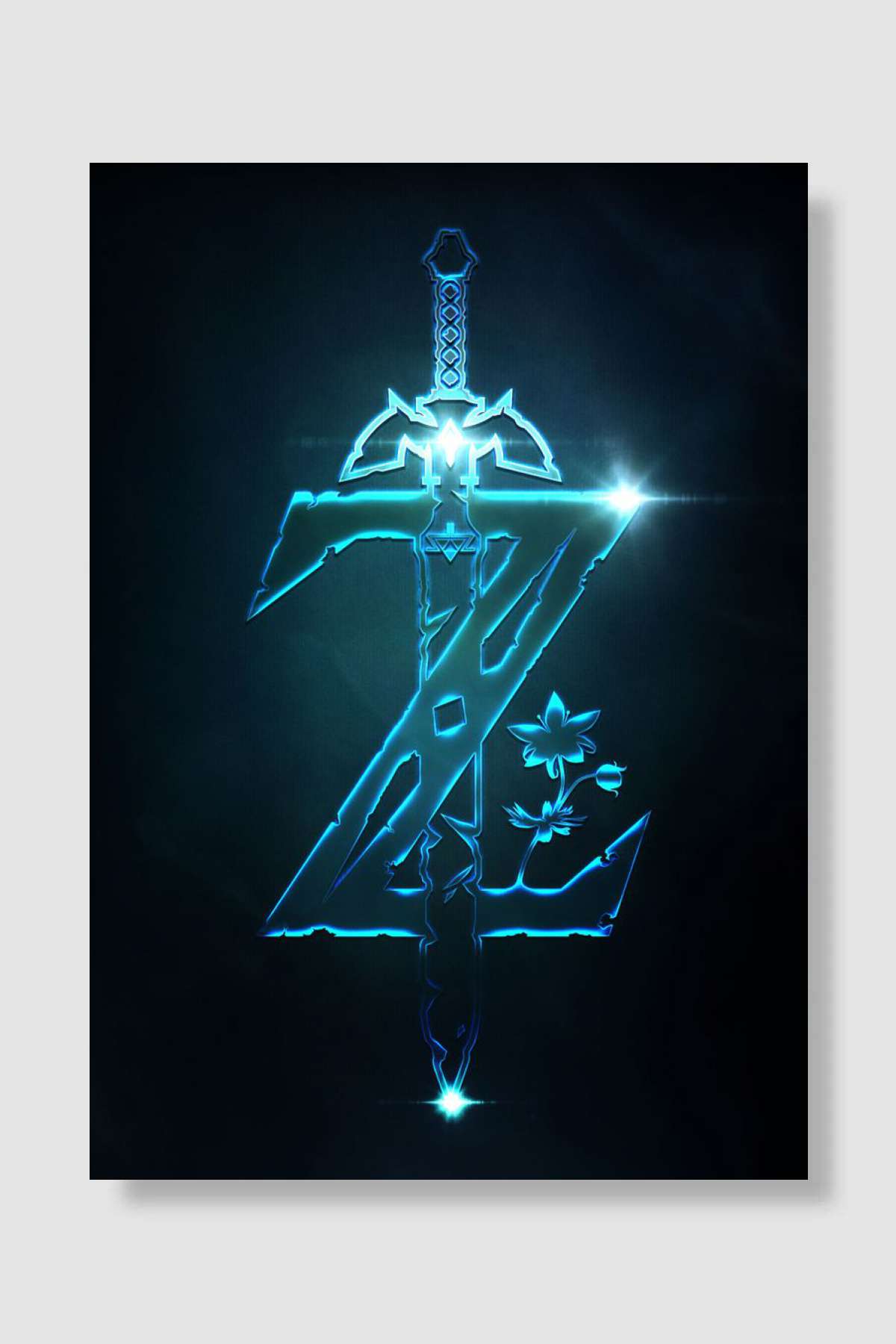 The Z Oyun Poster Çerçevesiz Yüksek Kalite Oyun Afiş Duvar Poster