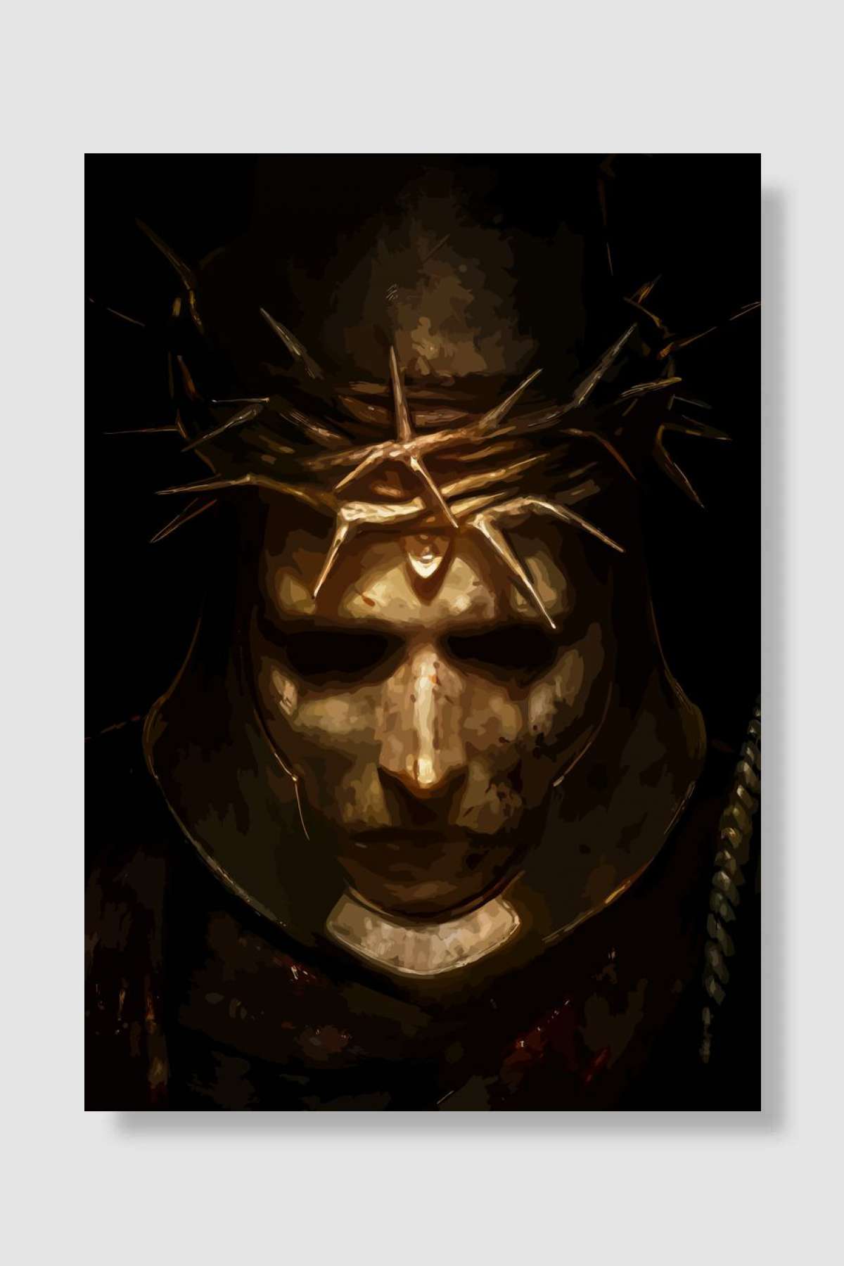 Blasphemous Oyun Poster Çerçevesiz Yüksek Kalite Oyun Afiş Duvar Poster