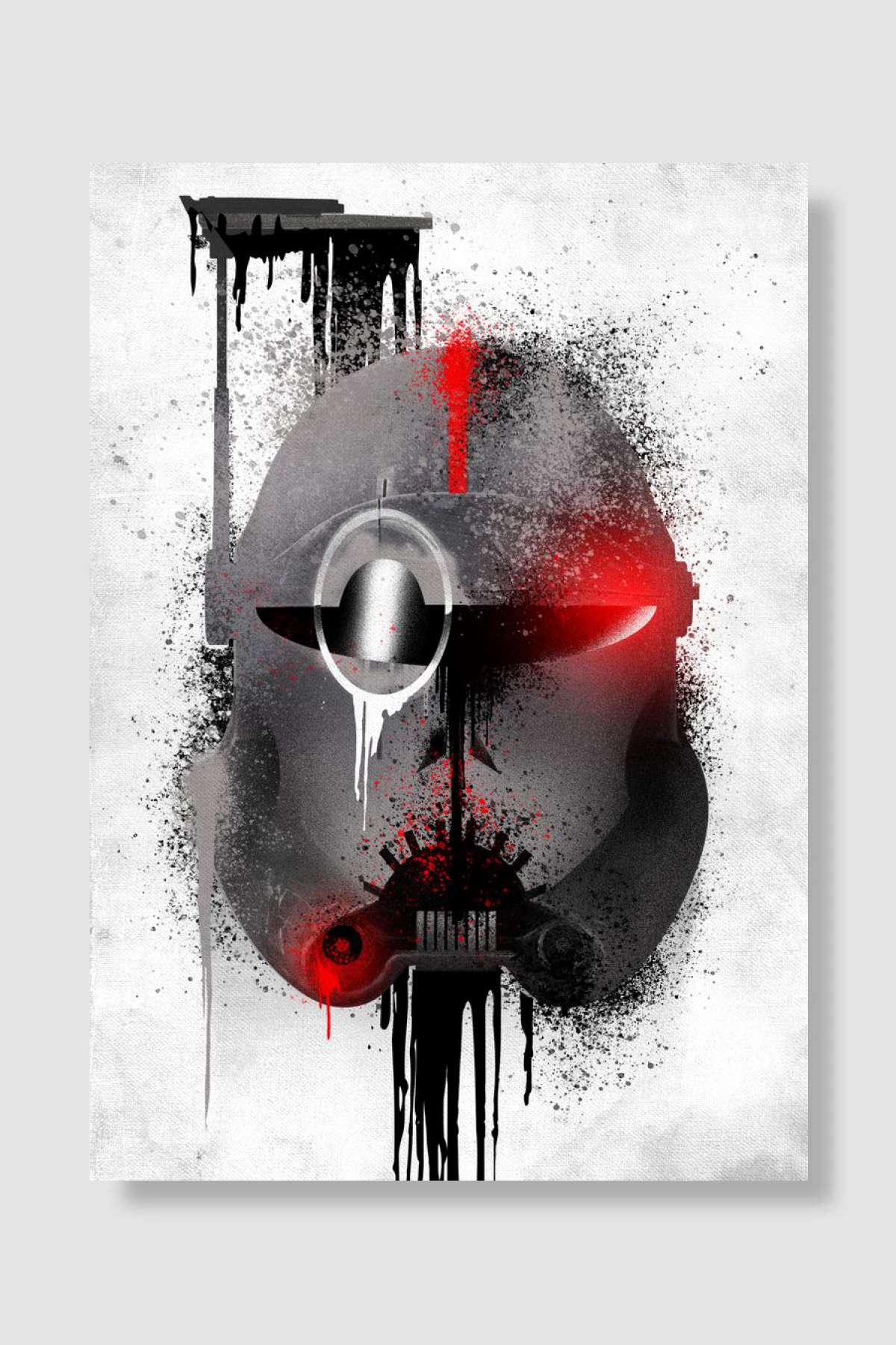 CrossHair Graffitti Helmet Oyun Poster Çerçevesiz Yüksek Kalite Oyun Afiş Duvar Poster