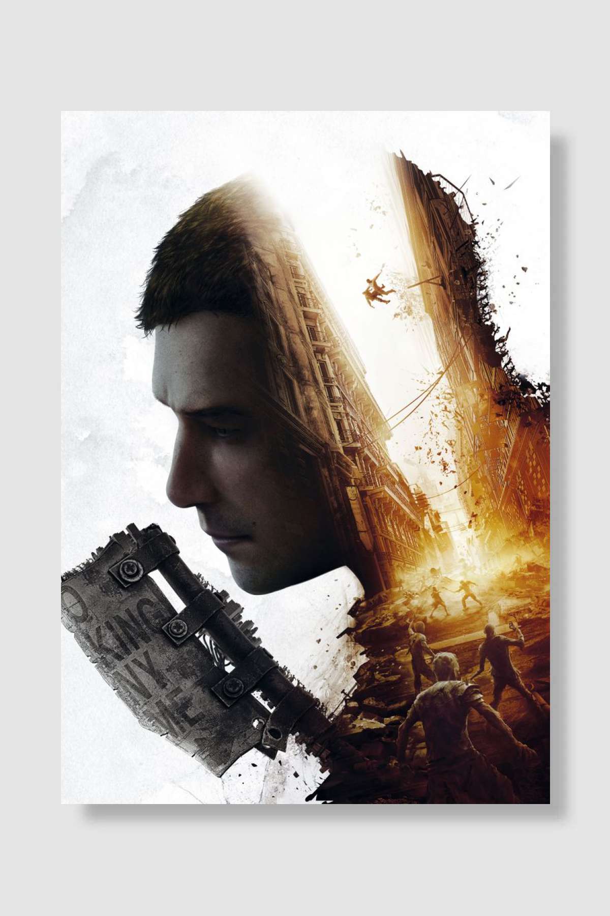 Dying Light 2 The Key art Oyun Poster Çerçevesiz Yüksek Kalite Oyun Afiş Duvar Poster - En İyi Fiyatlarla