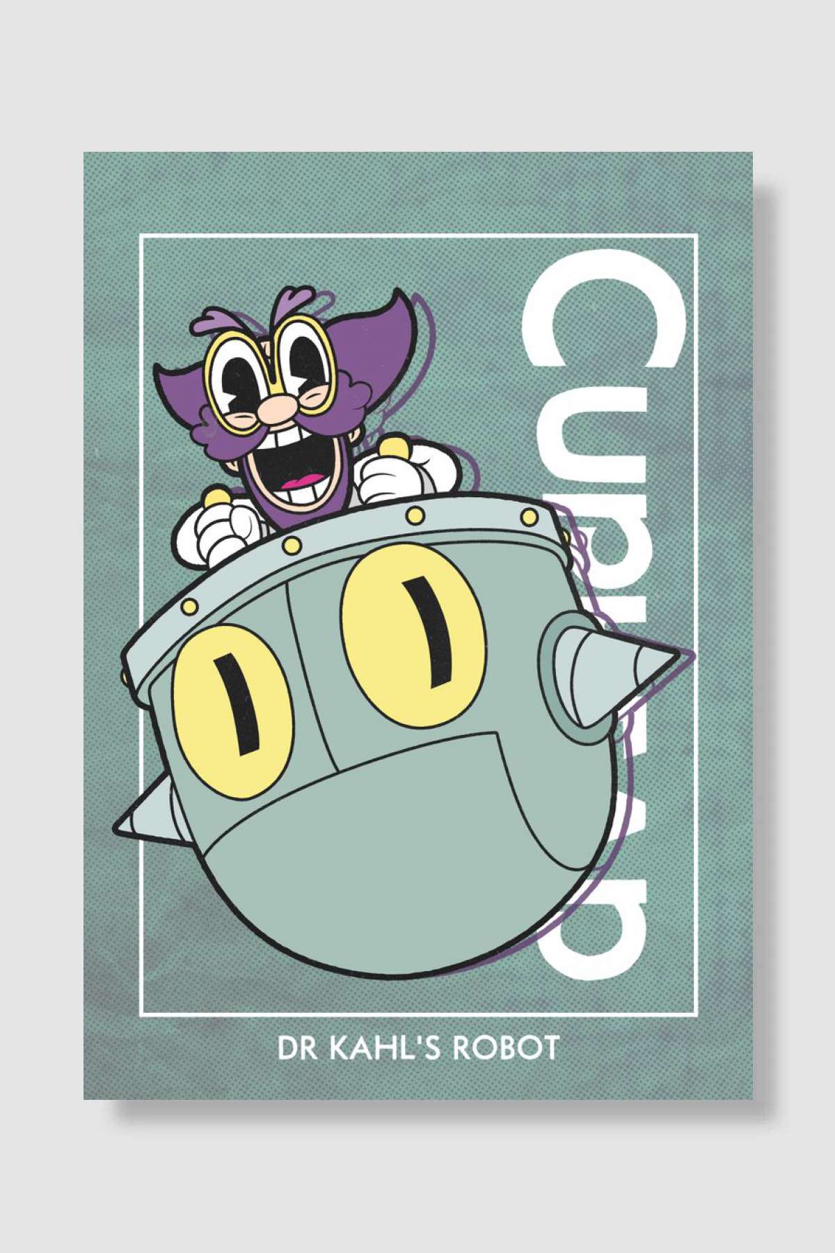 Dr Kahl's Robot Oyun Poster Çerçevesiz Yüksek Kalite Oyun Afiş Duvar Poster