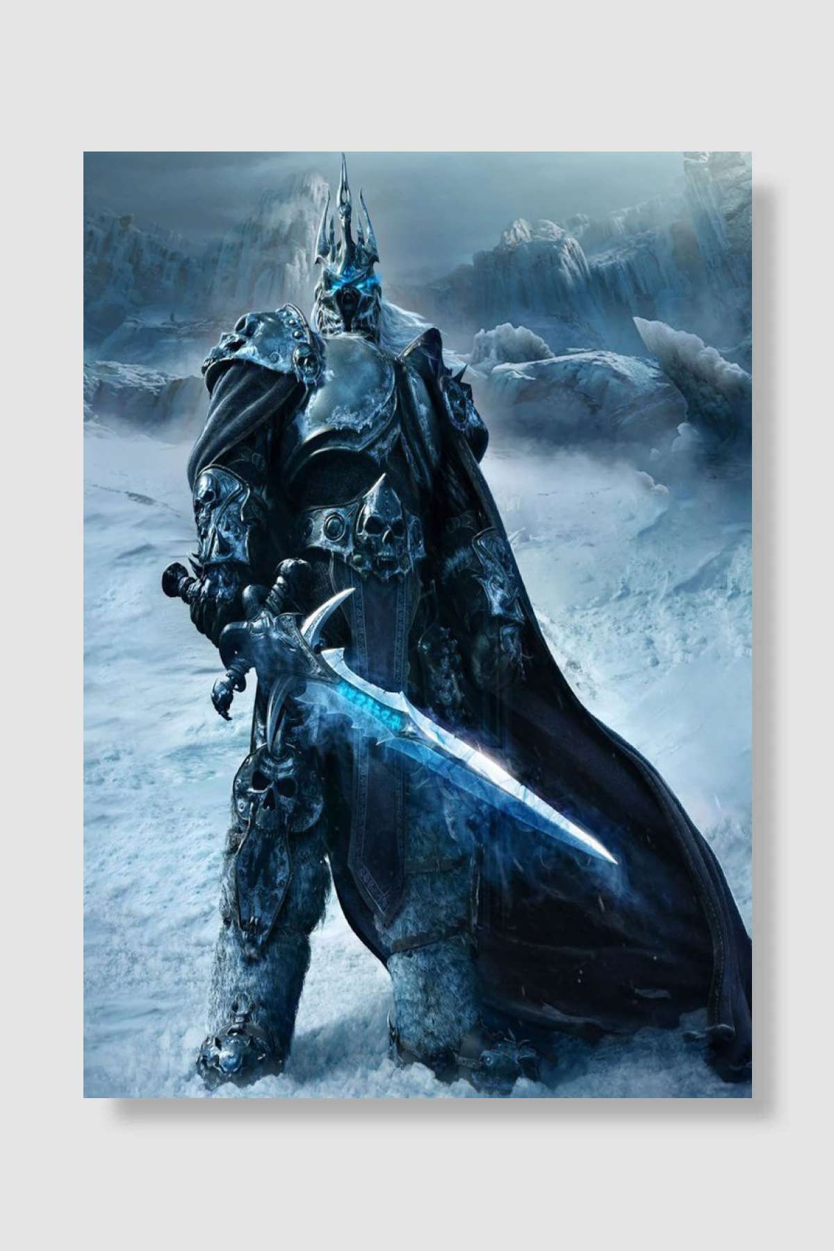 Cosmic Ice King Oyun Poster Çerçevesiz Yüksek Kalite Oyun Afiş Duvar Poster