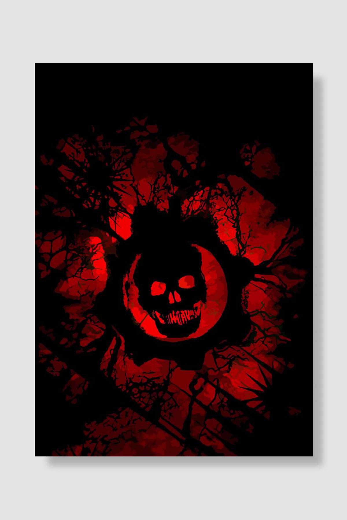 gears of war Oyun Poster Çerçevesiz Yüksek Kalite Oyun Afiş Duvar Poster