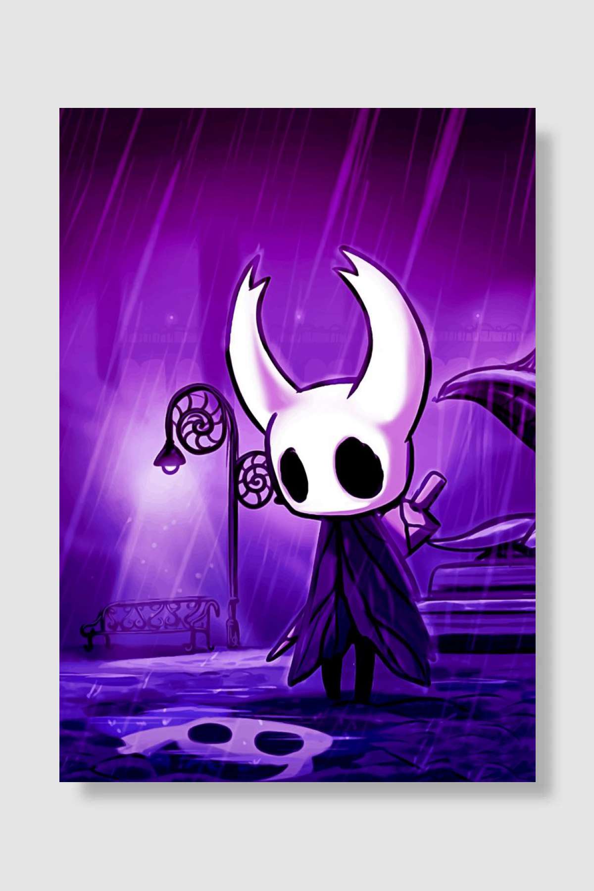 sad hollow knight Oyun Poster Çerçevesiz Yüksek Kalite Oyun Afiş Duvar Poster