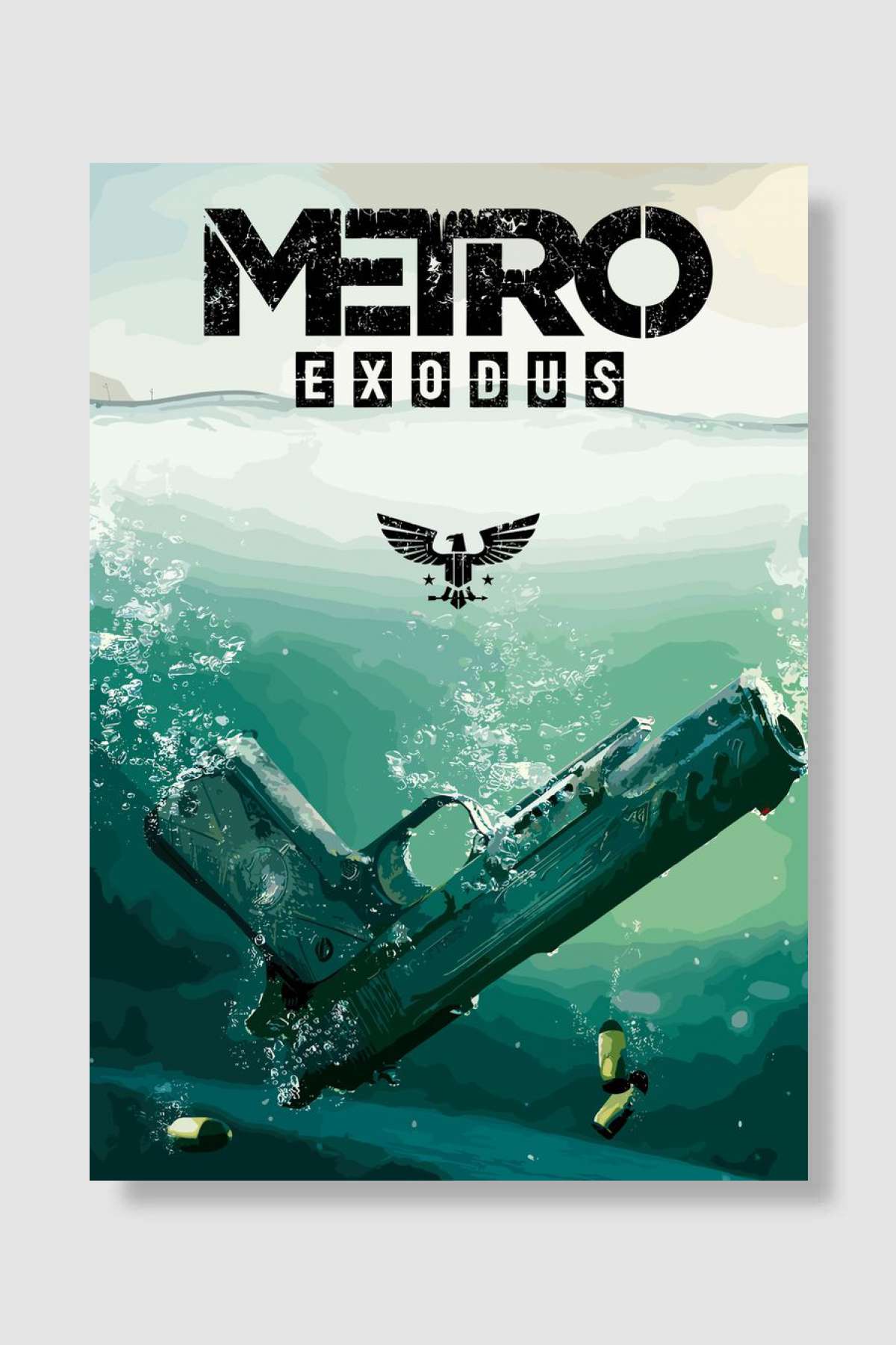 Metro exodus Oyun Poster Çerçevesiz Yüksek Kalite Oyun Afiş Duvar Poster - En İyi Fiyatlarla